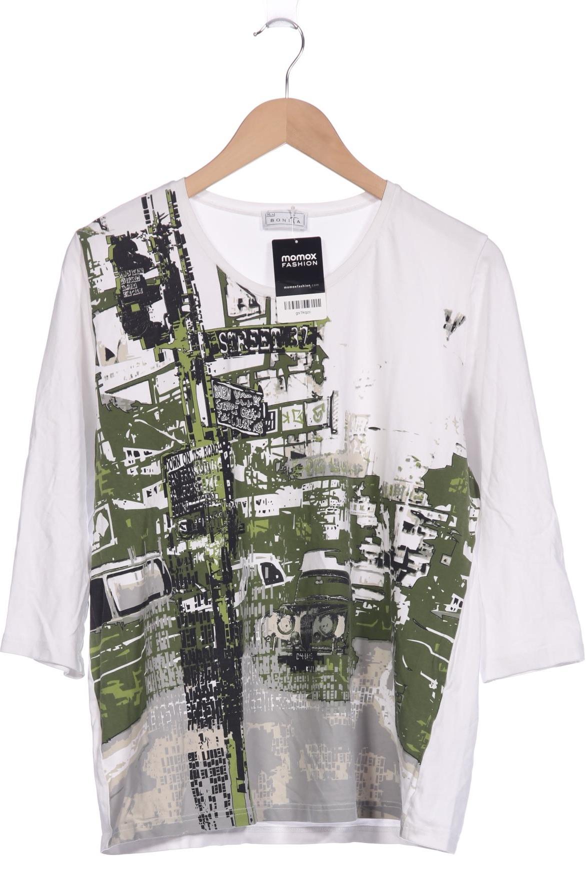 

Bonita Damen Langarmshirt, grün, Gr. 44