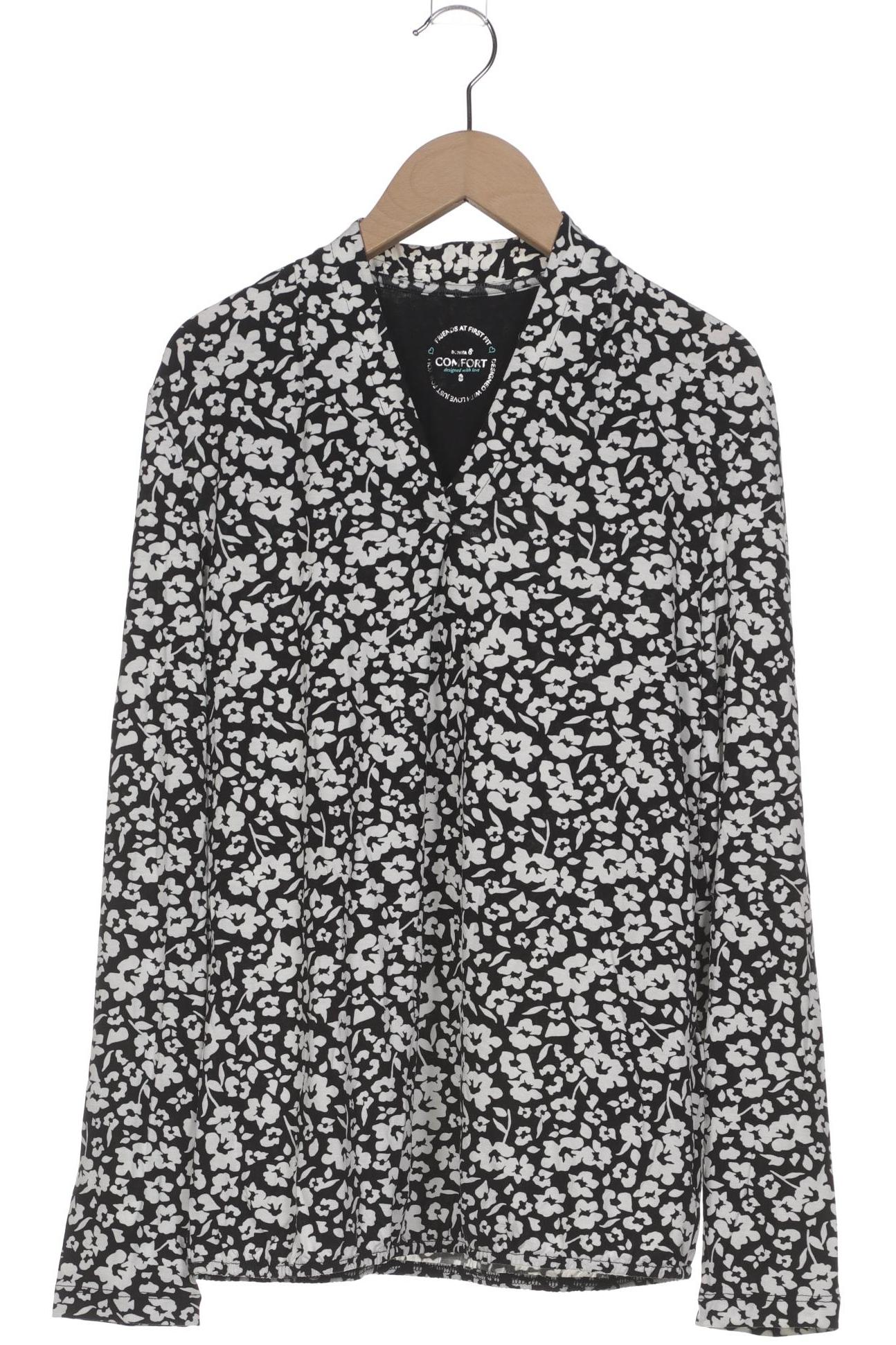 

Bonita Damen Langarmshirt, schwarz, Gr. 36