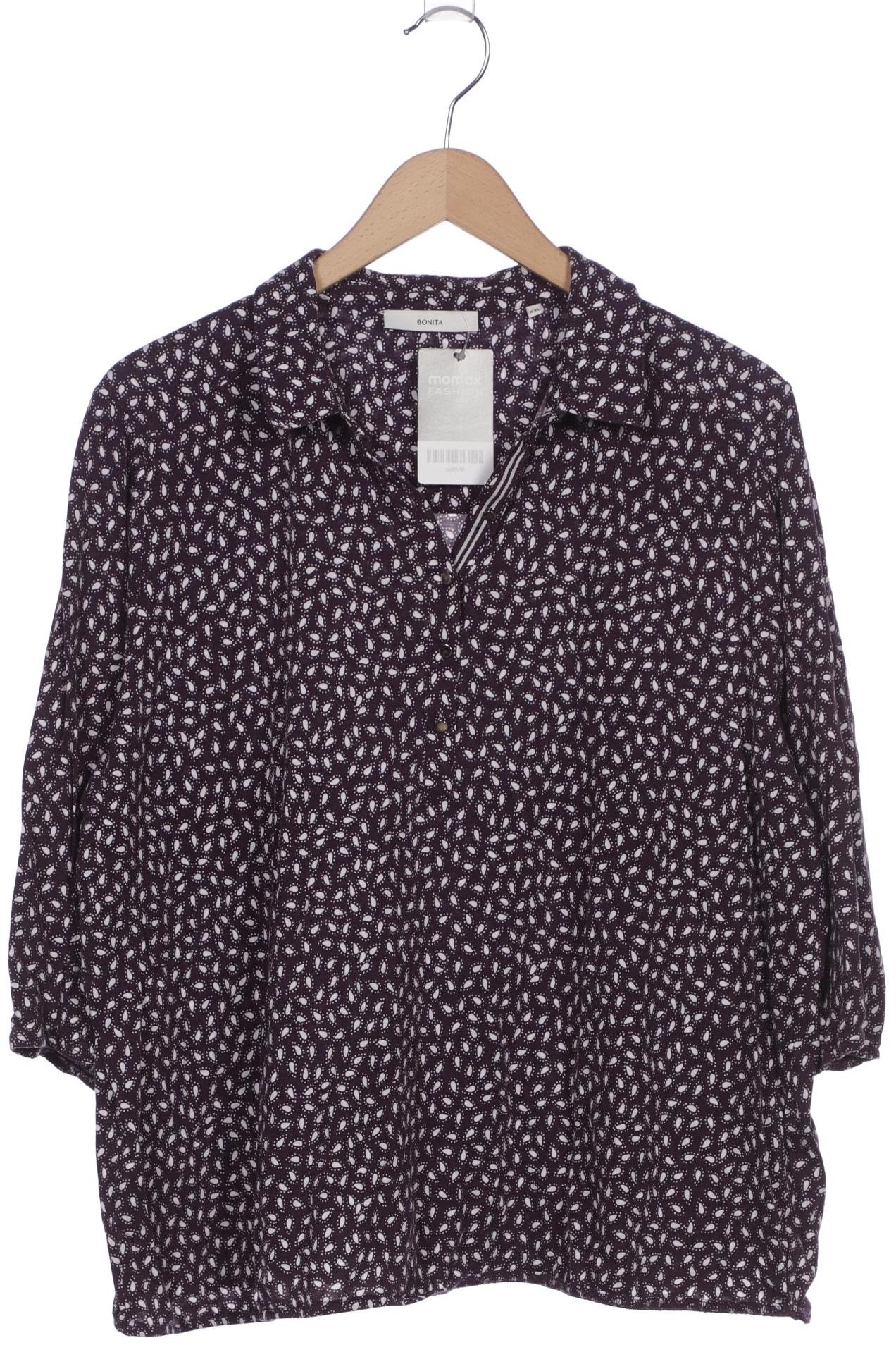 

Bonita Damen Langarmshirt, bordeaux, Gr. 46