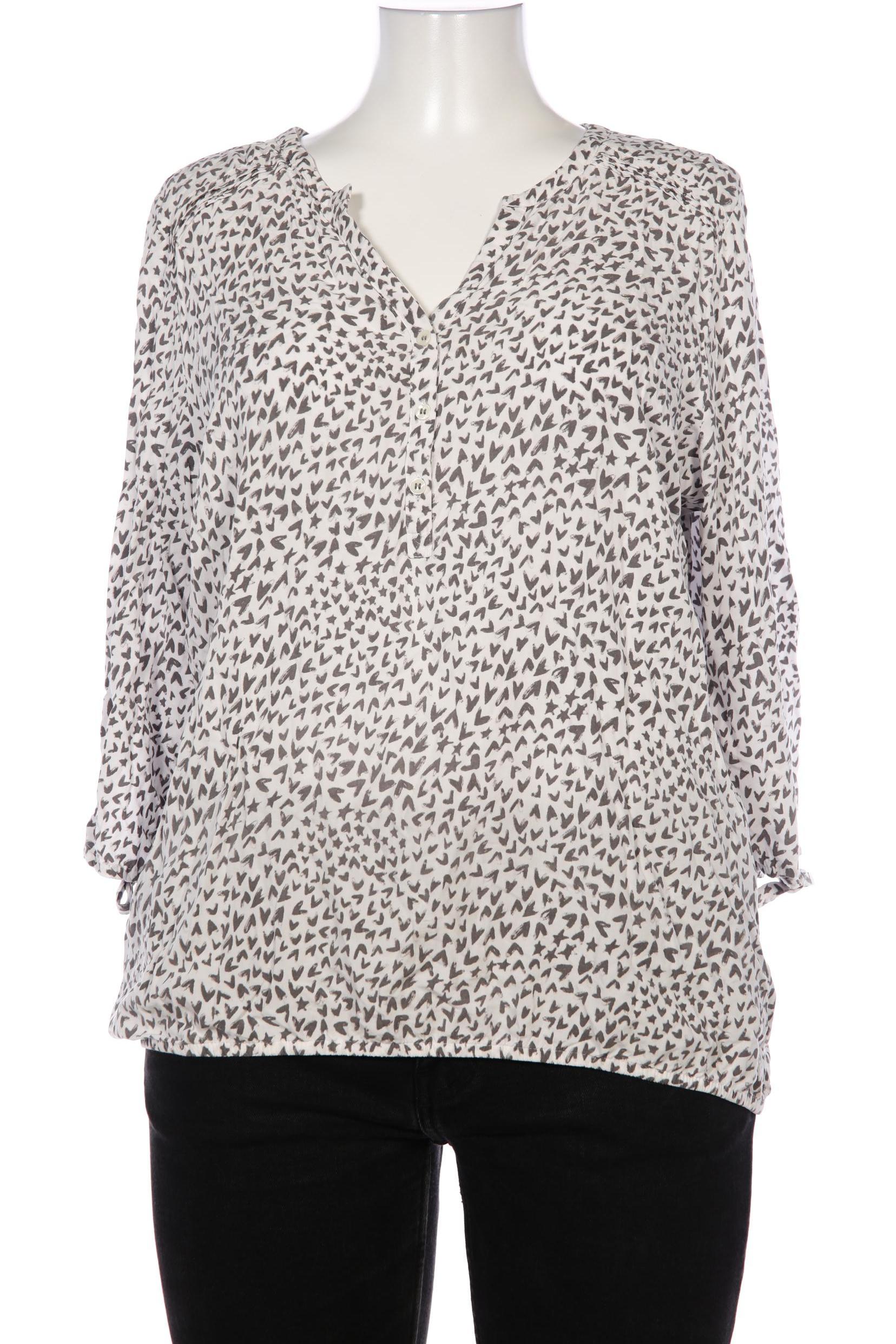 

Bonita Damen Langarmshirt, weiß, Gr. 48