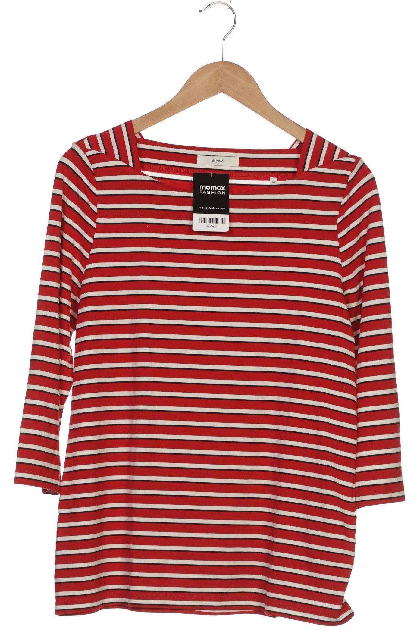 

Bonita Damen Langarmshirt, rot, Gr. 38