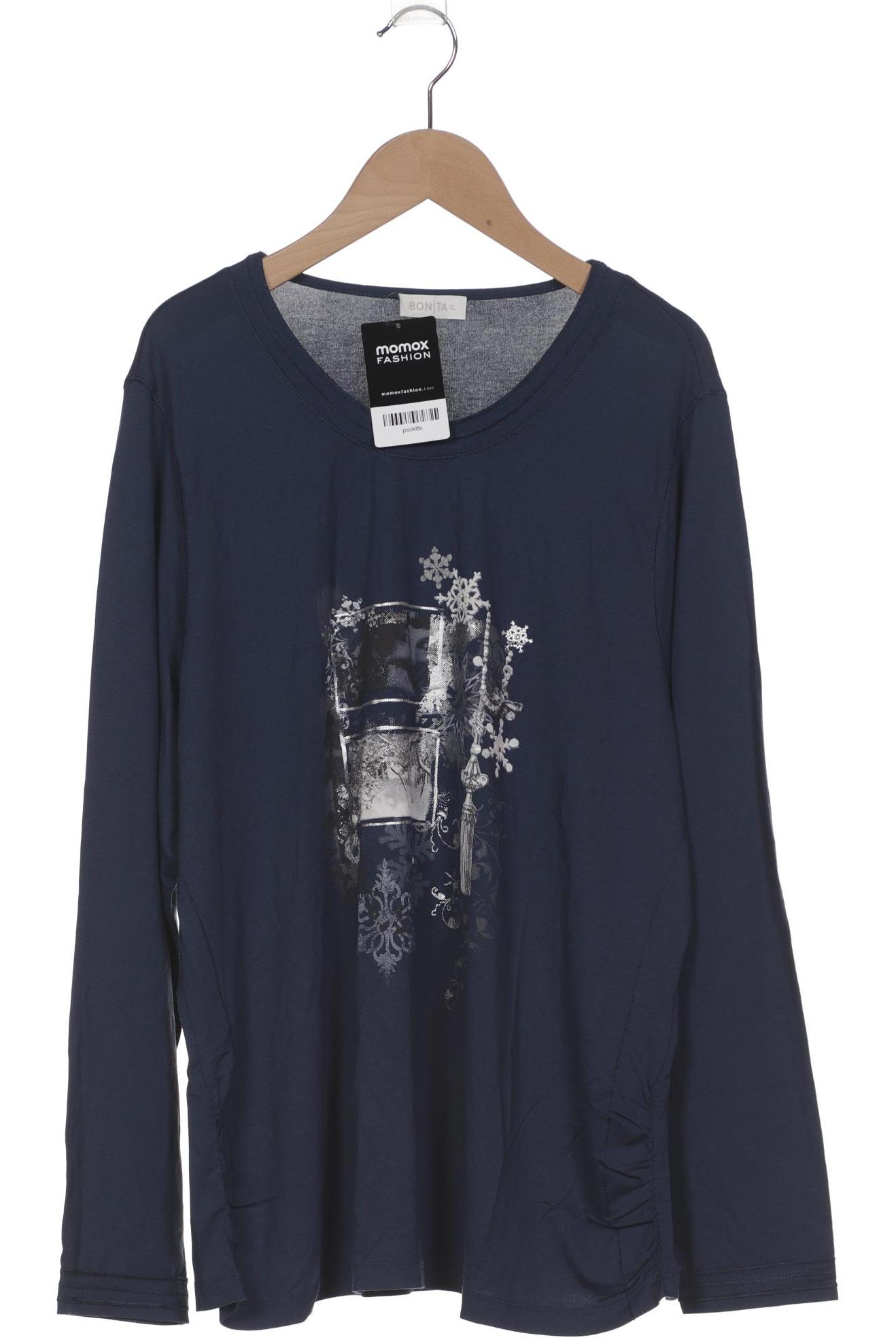 

Bonita Damen Langarmshirt, marineblau, Gr. 44