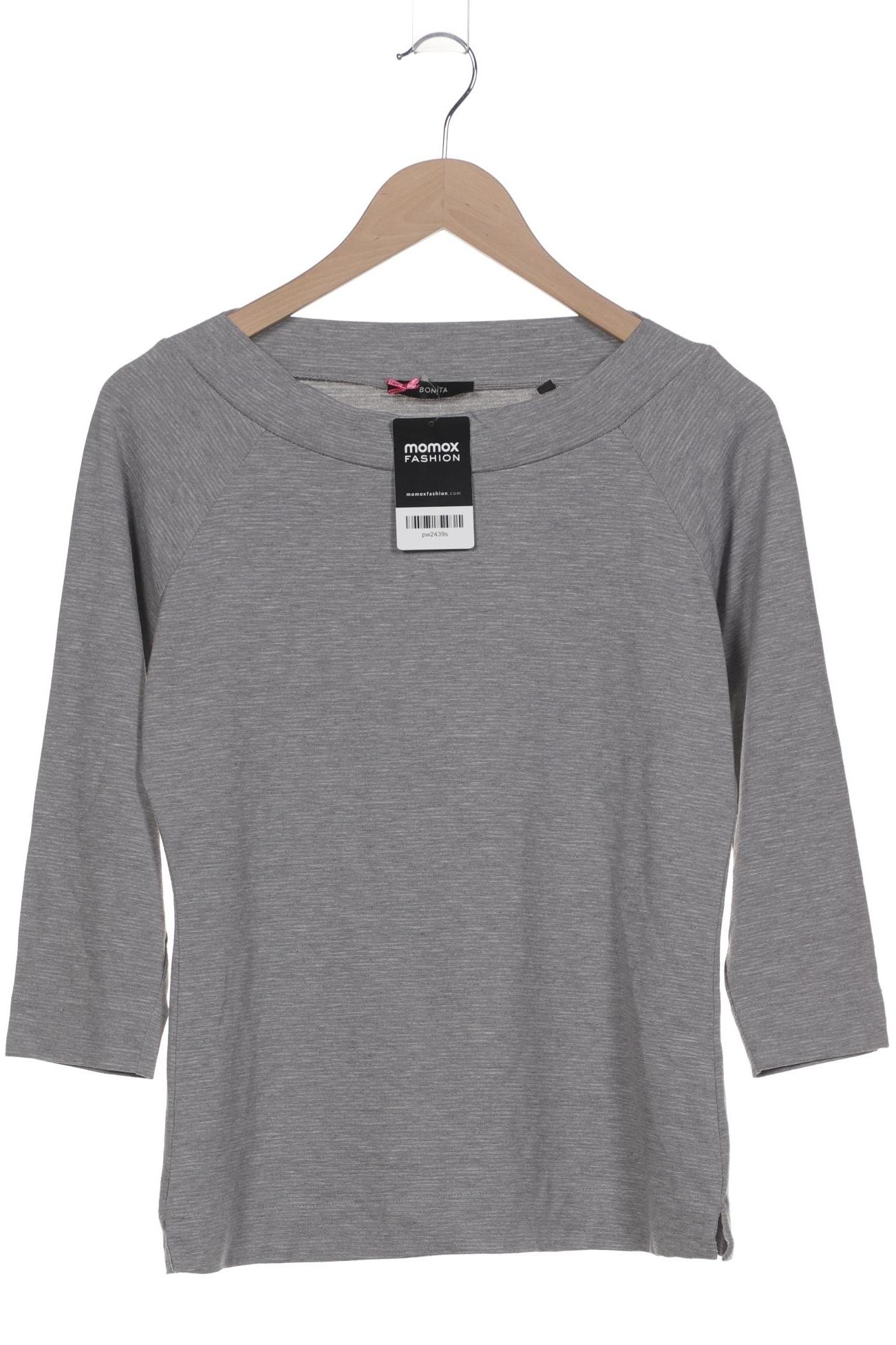 

Bonita Damen Langarmshirt, grau, Gr. 36