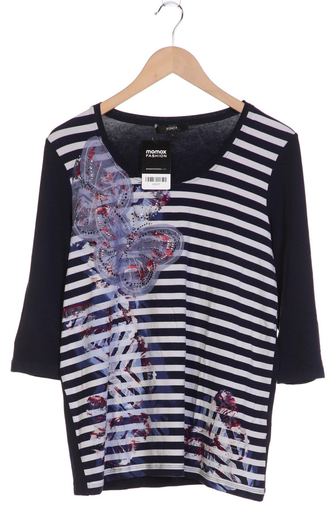 

Bonita Damen Langarmshirt, marineblau, Gr. 42