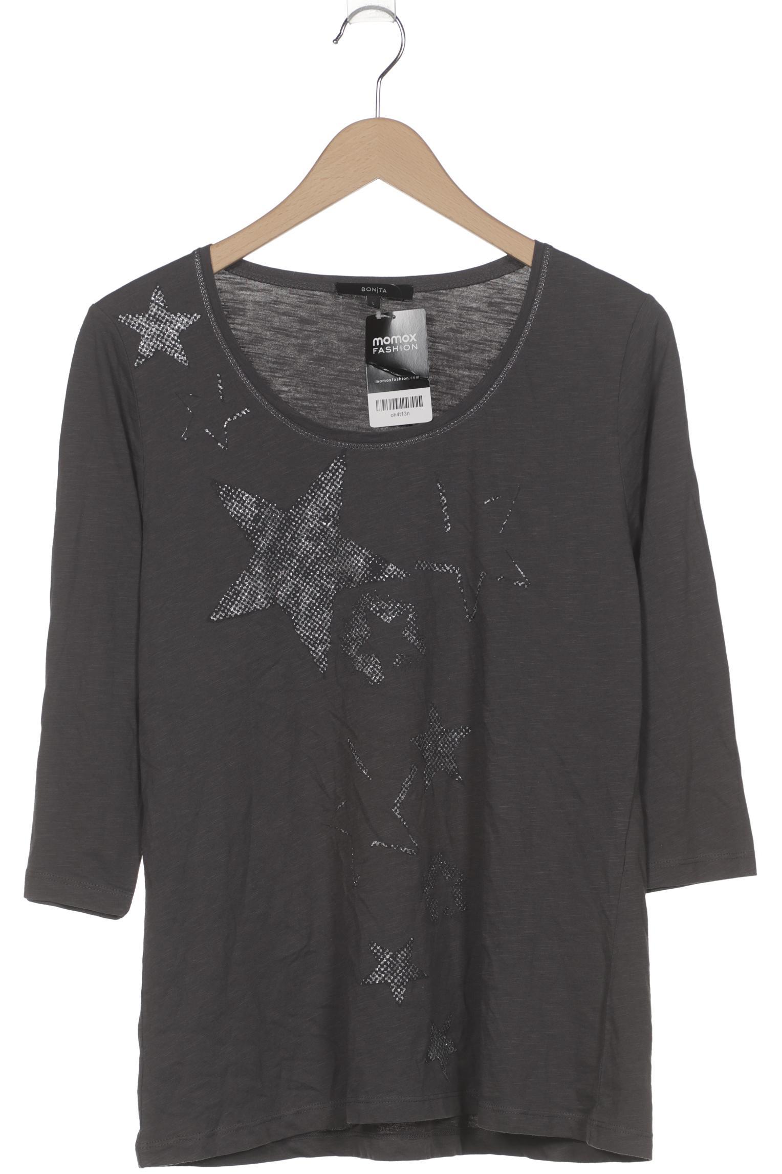 

Bonita Damen Langarmshirt, grau, Gr. 42