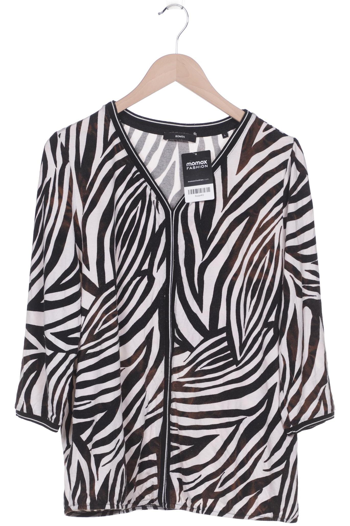

Bonita Damen Langarmshirt, schwarz, Gr. 42
