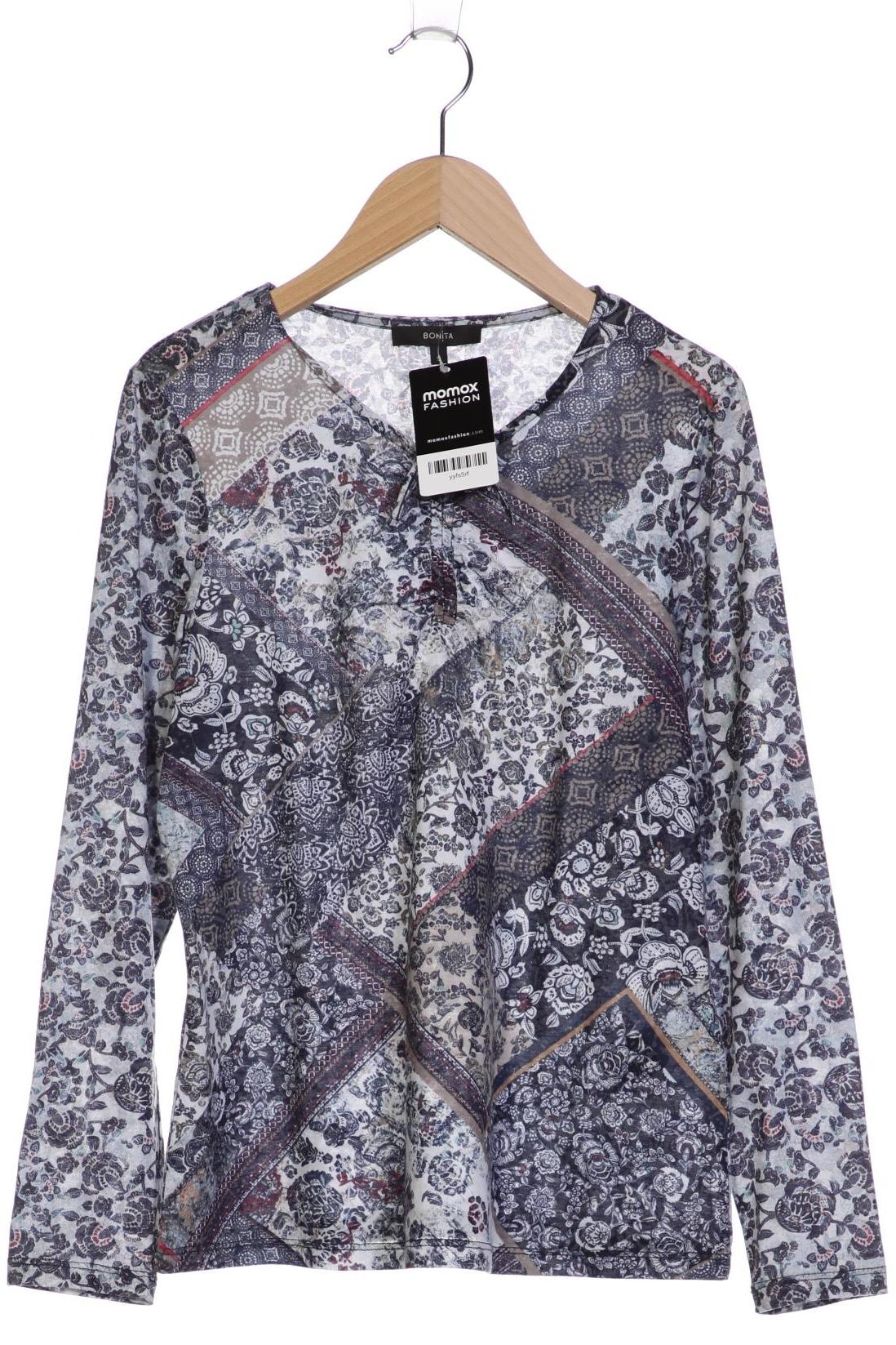 

Bonita Damen Langarmshirt, marineblau, Gr. 36