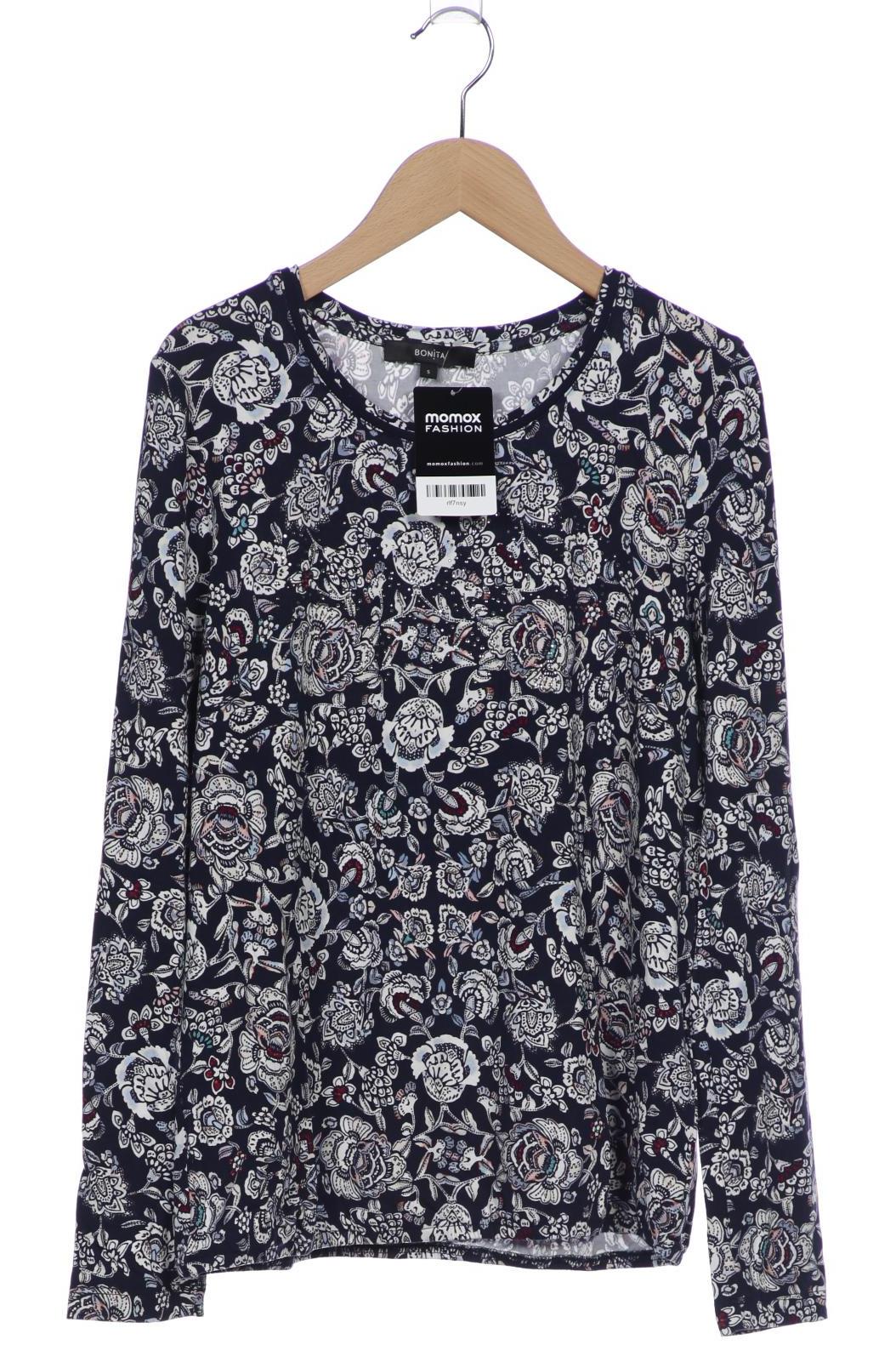 

Bonita Damen Langarmshirt, marineblau, Gr. 36