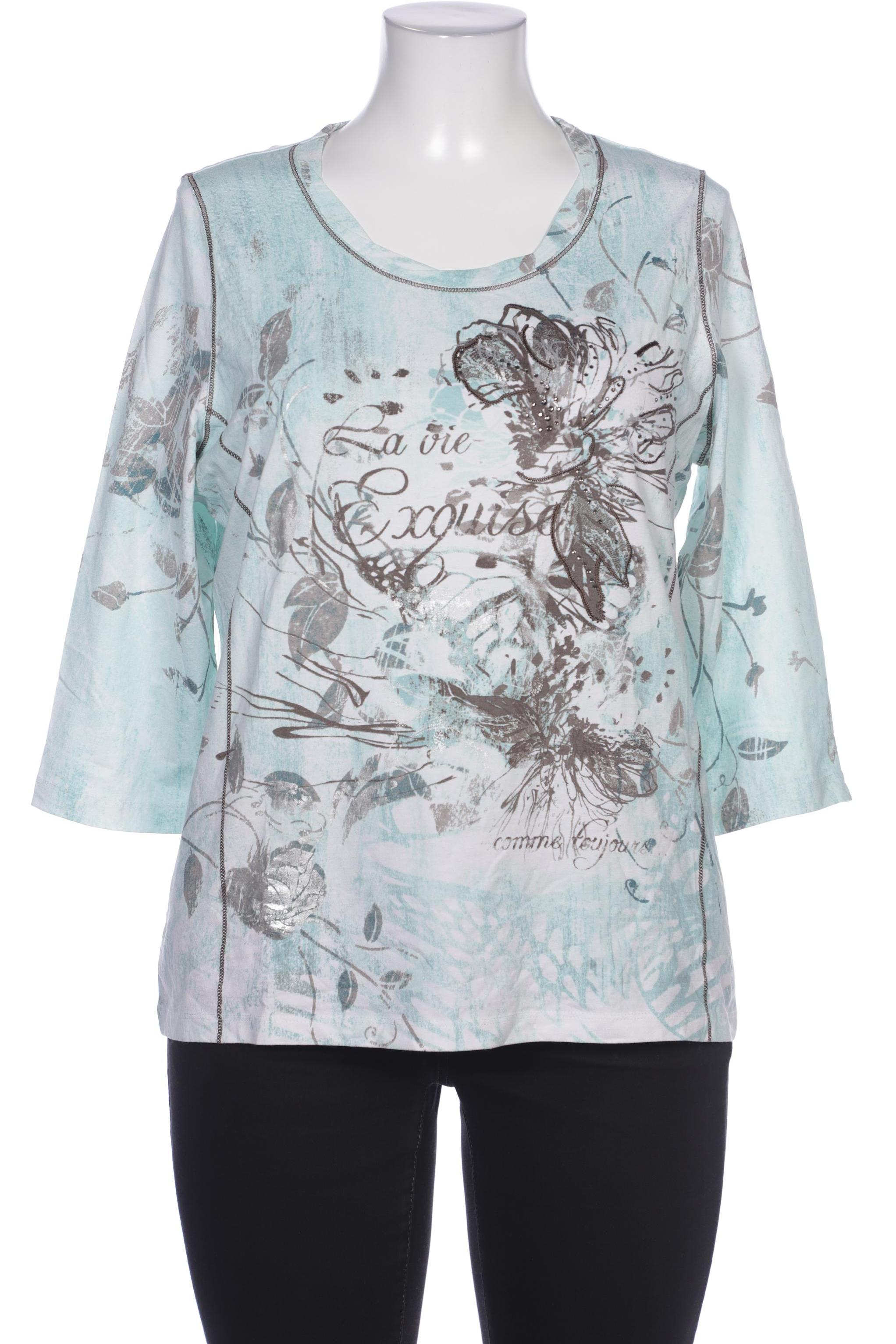 

Bonita Damen Langarmshirt, türkis, Gr. 44