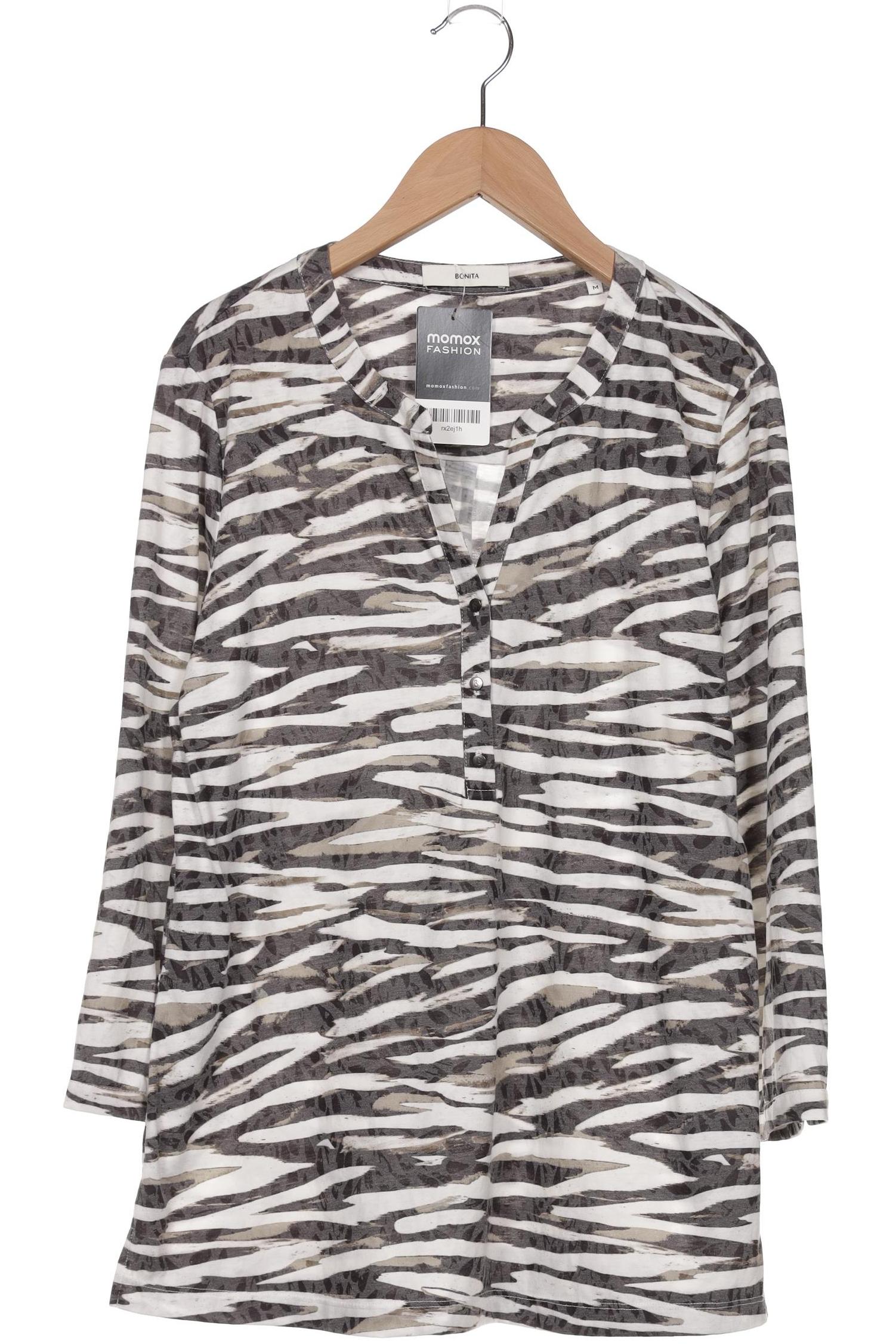 

Bonita Damen Langarmshirt, grau, Gr. 38