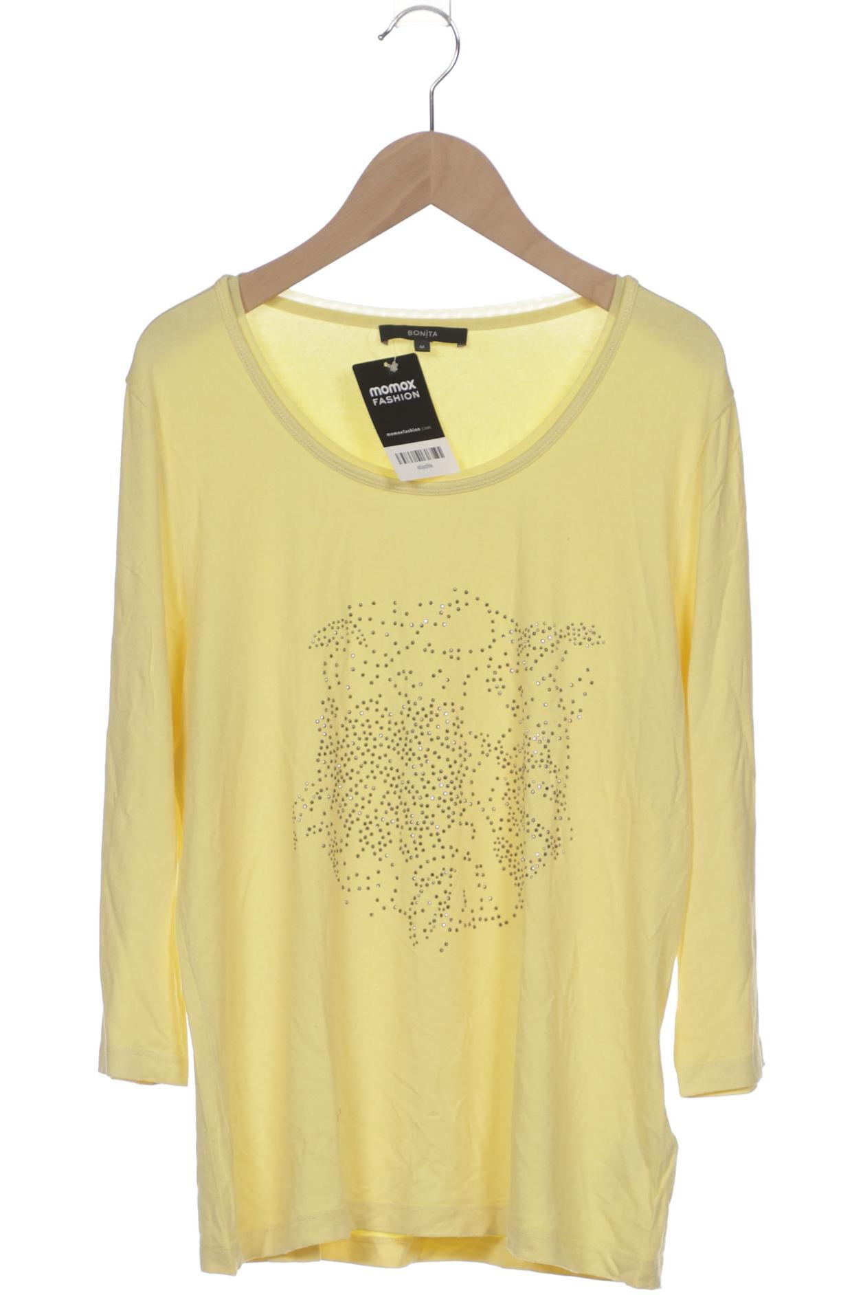 

Bonita Damen Langarmshirt, gelb, Gr. 38