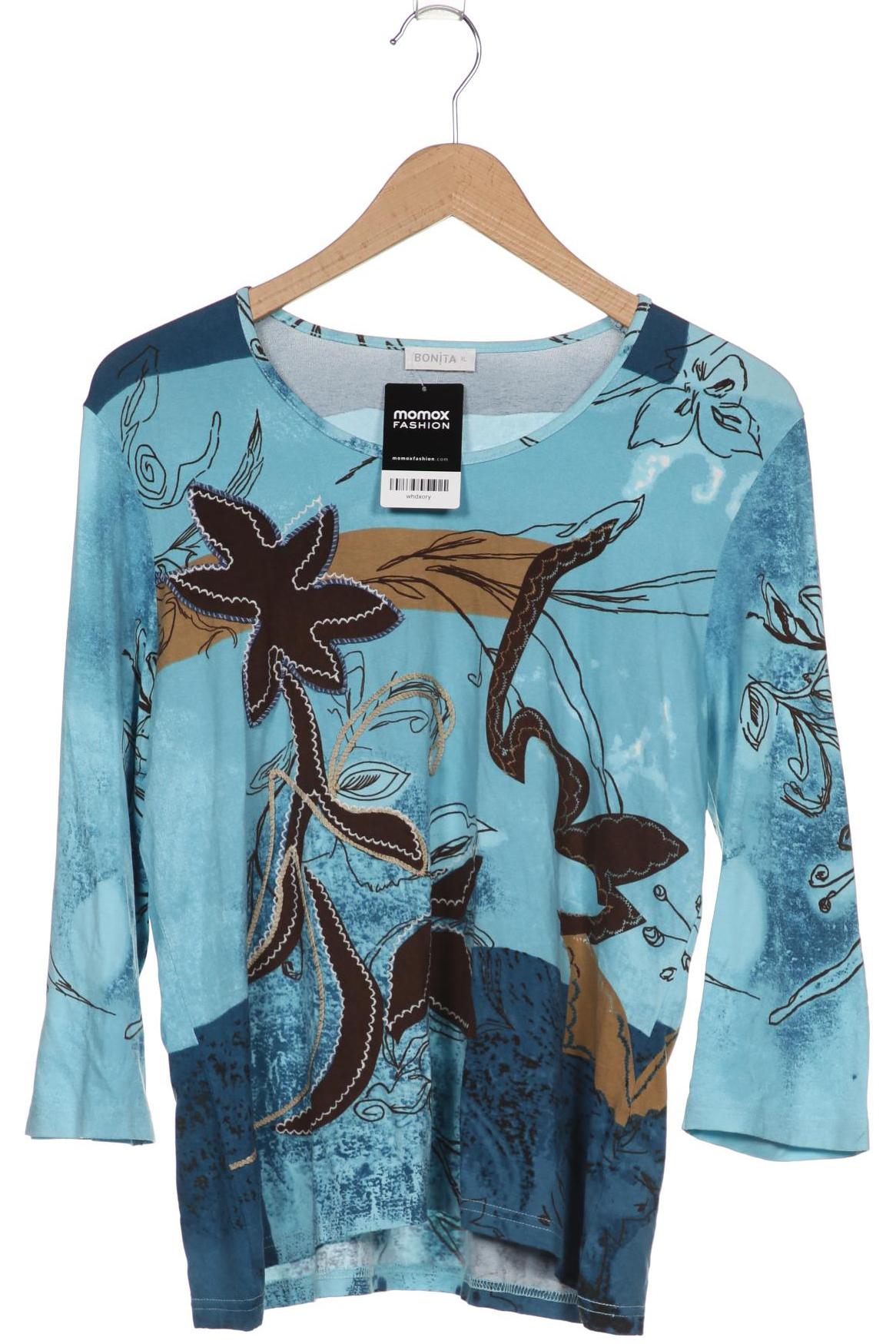 

Bonita Damen Langarmshirt, blau