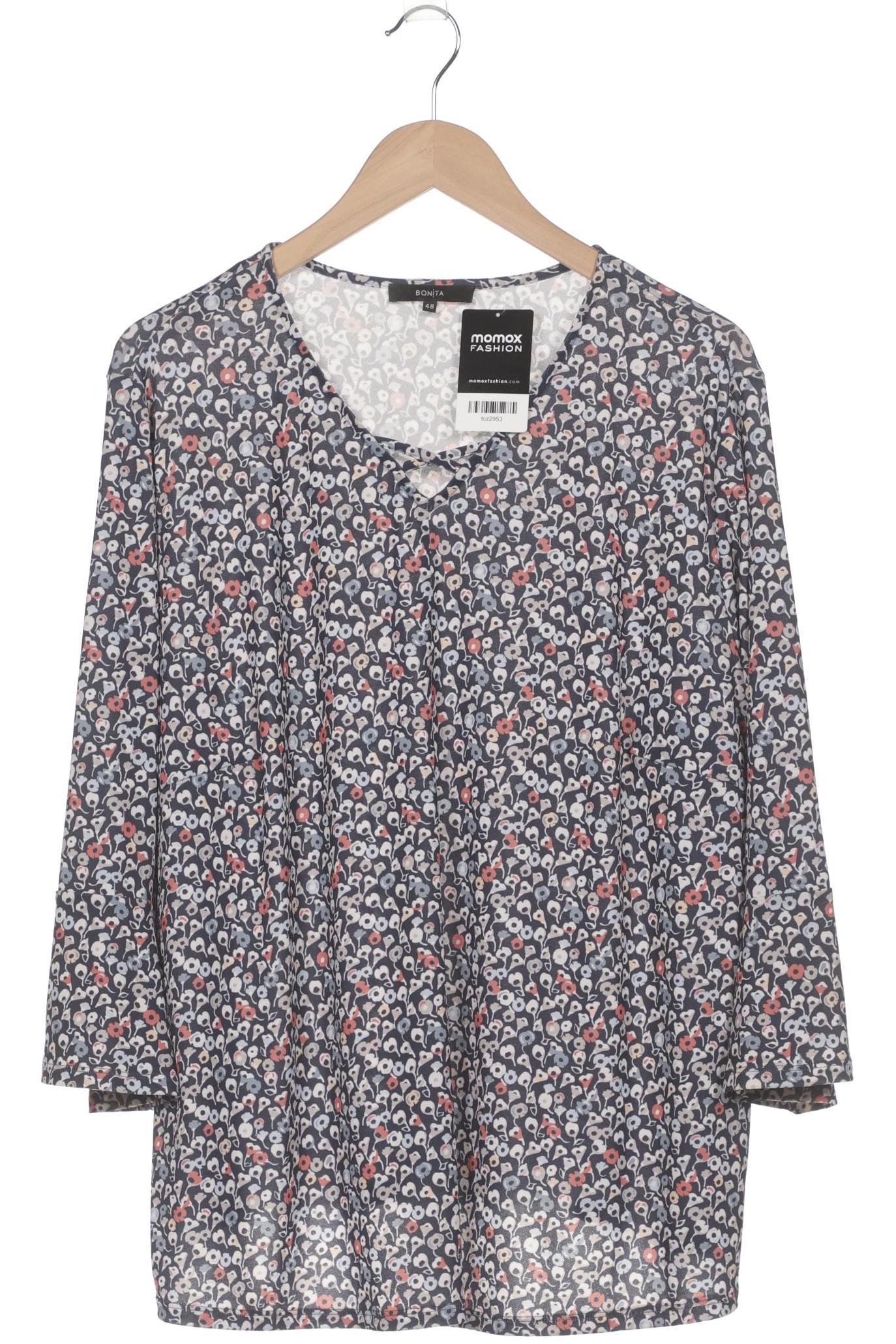 

Bonita Damen Langarmshirt, marineblau, Gr. 48