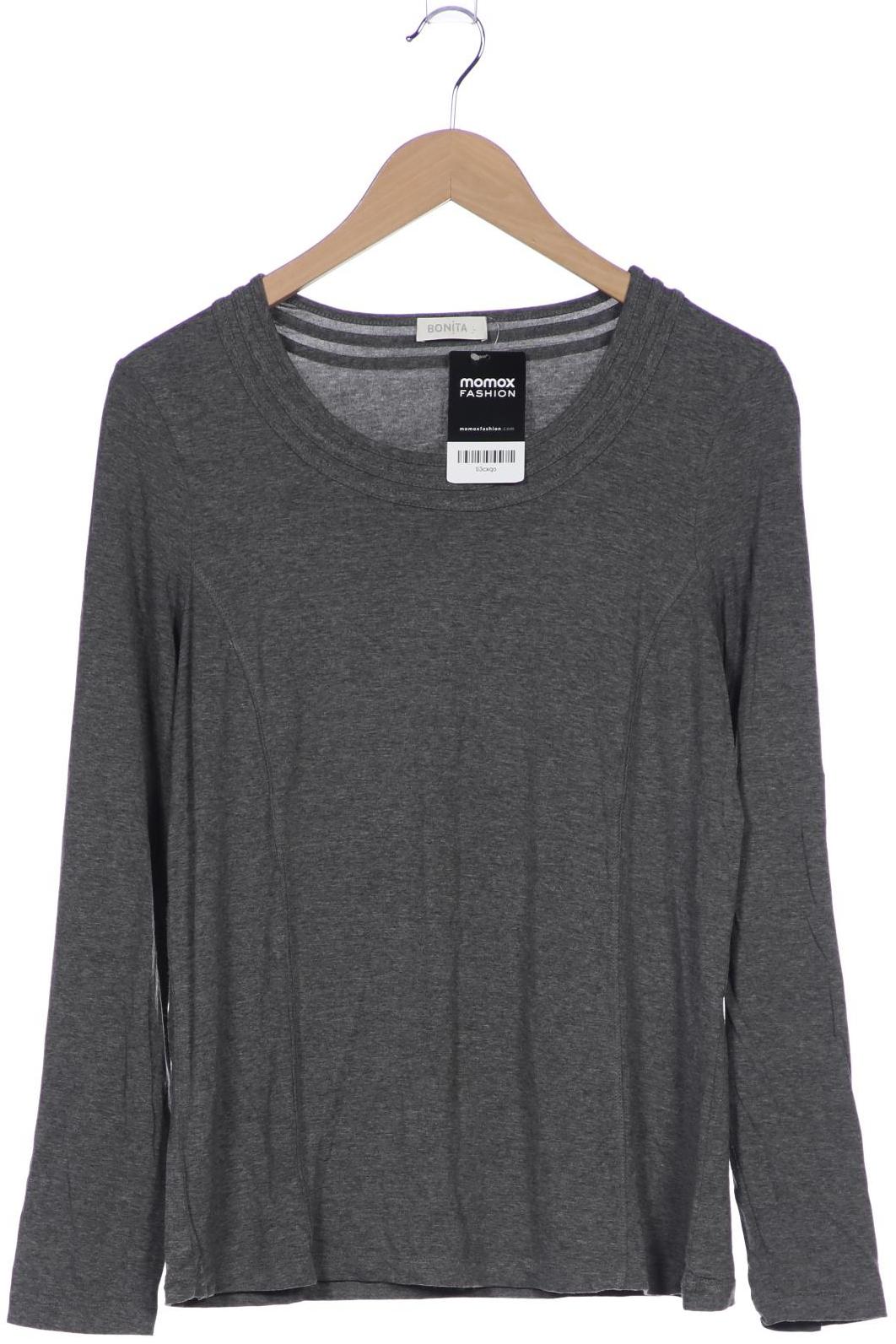 

Bonita Damen Langarmshirt, grau, Gr. 42