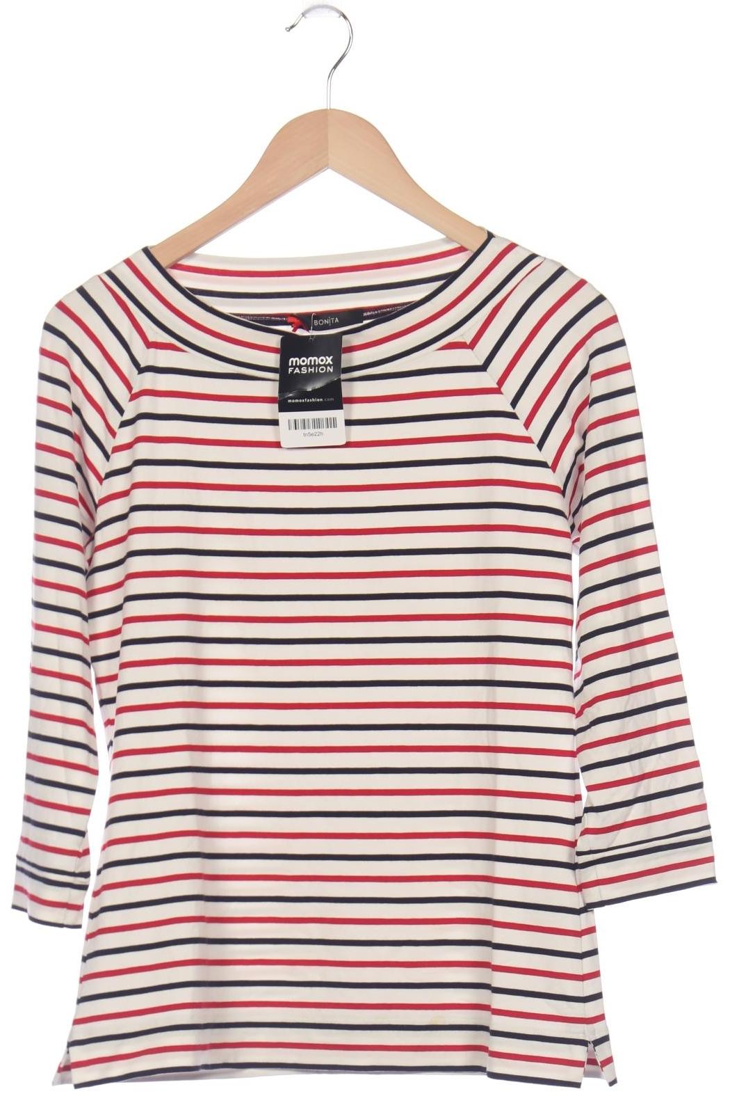 

Bonita Damen Langarmshirt, weiß, Gr. 36