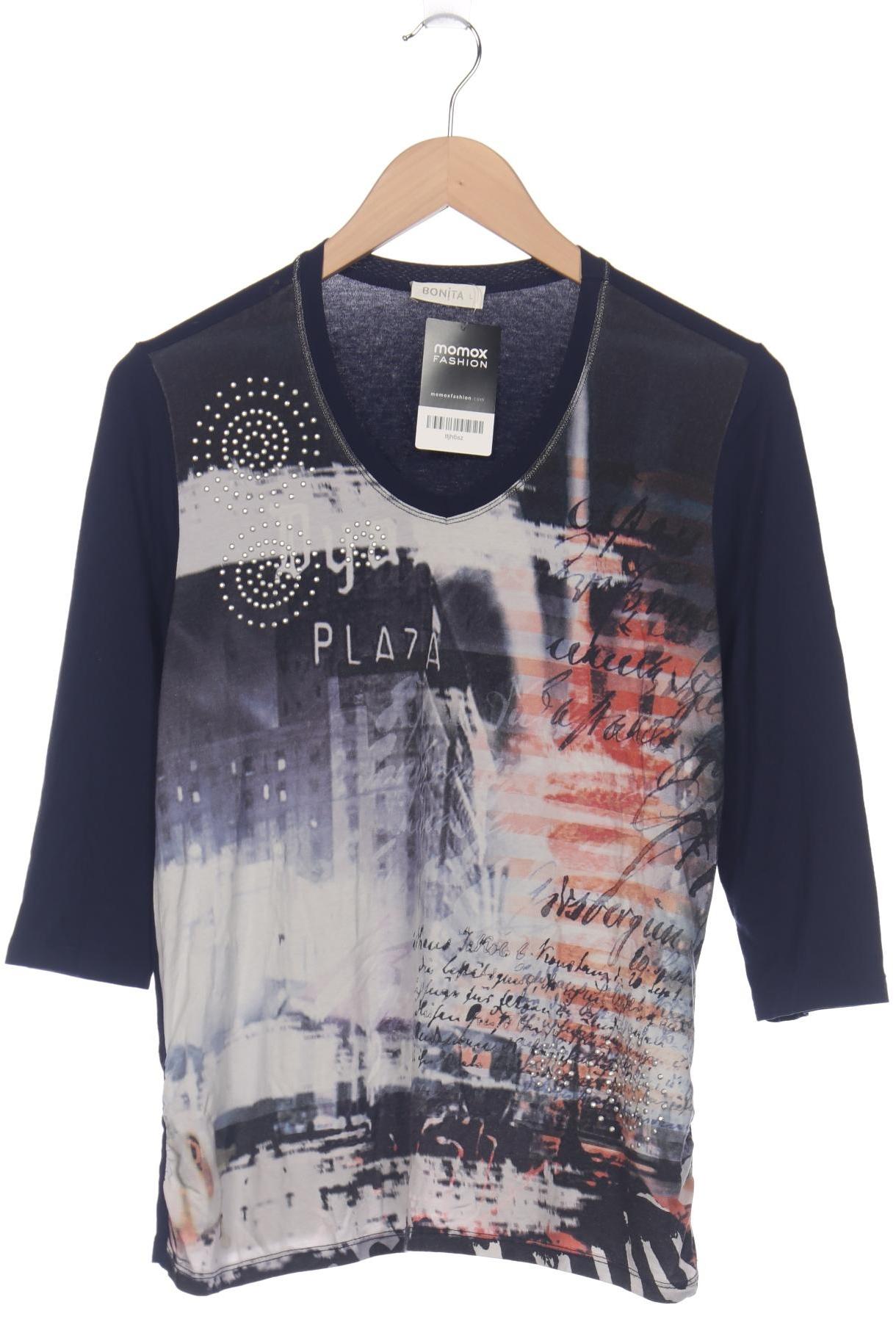 

Bonita Damen Langarmshirt, marineblau, Gr. 42