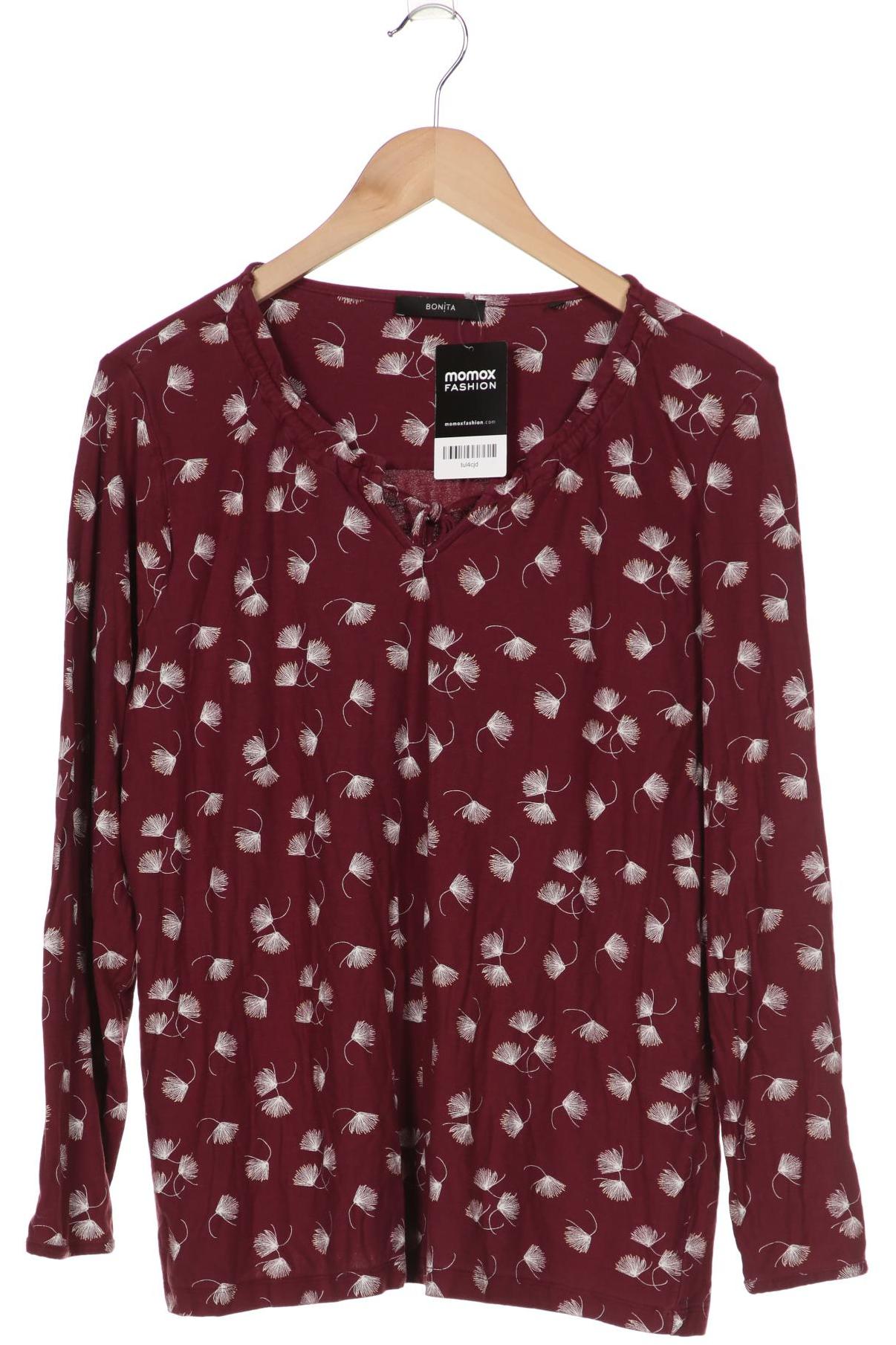 

Bonita Damen Langarmshirt, bordeaux