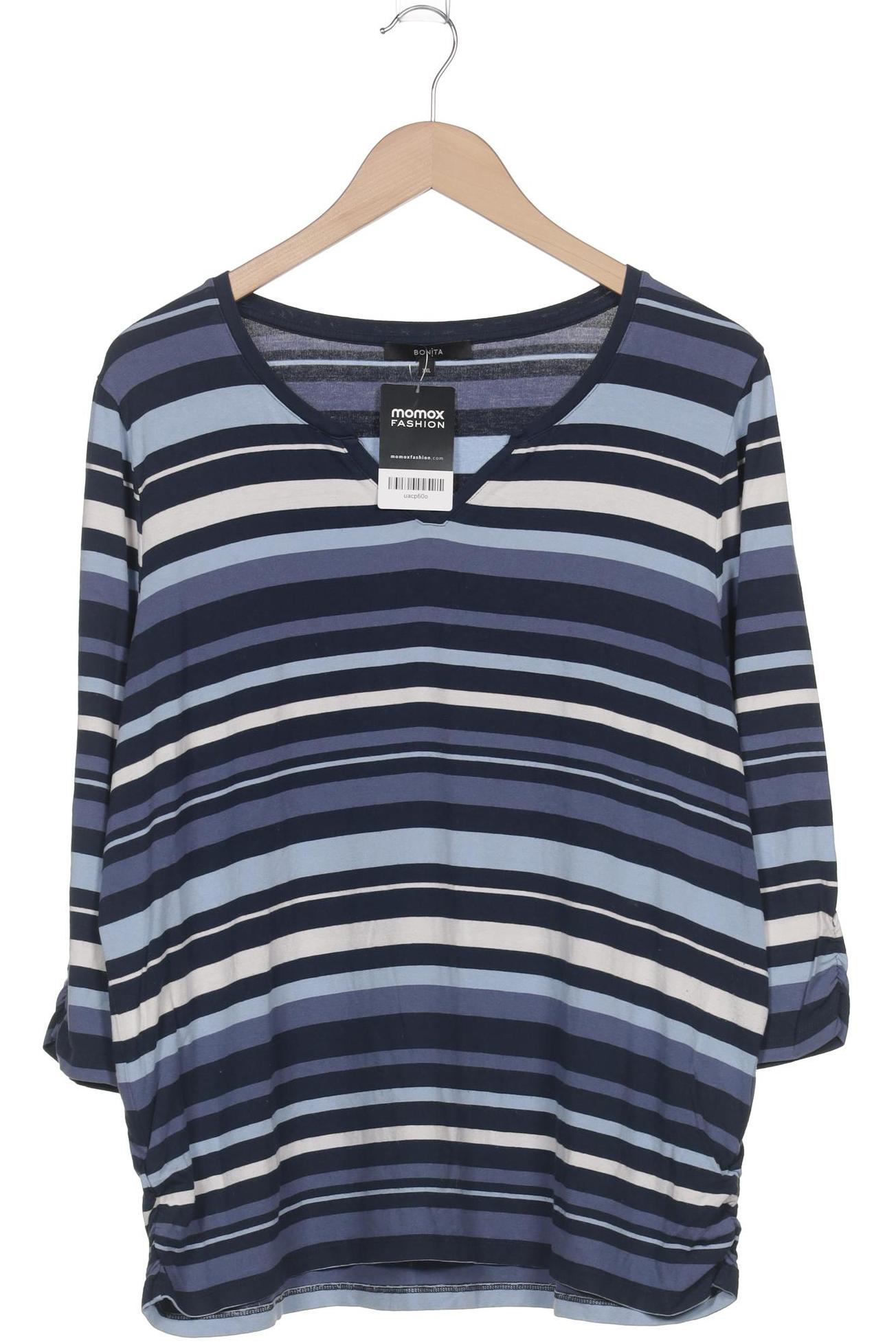 

Bonita Damen Langarmshirt, blau, Gr. 46