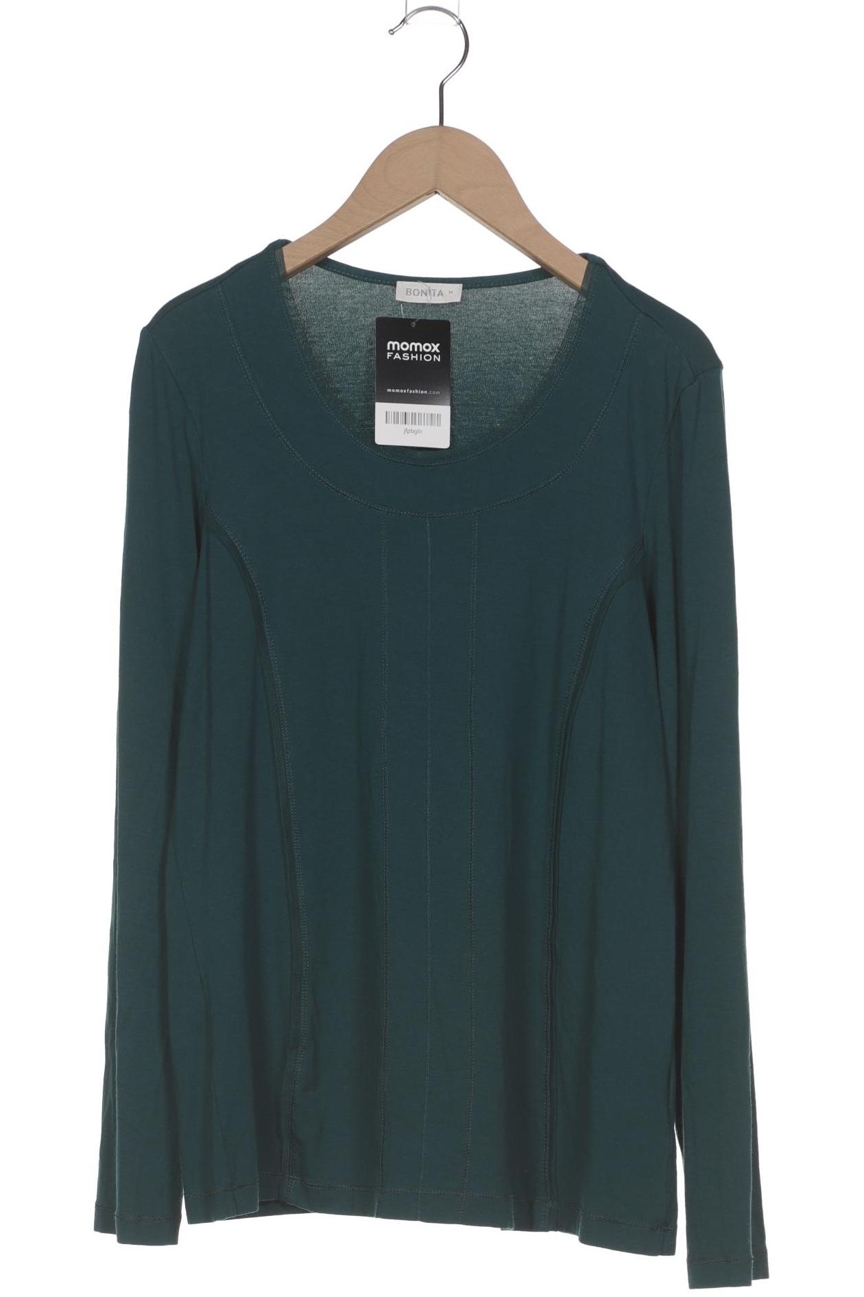 

Bonita Damen Langarmshirt, grün, Gr. 38
