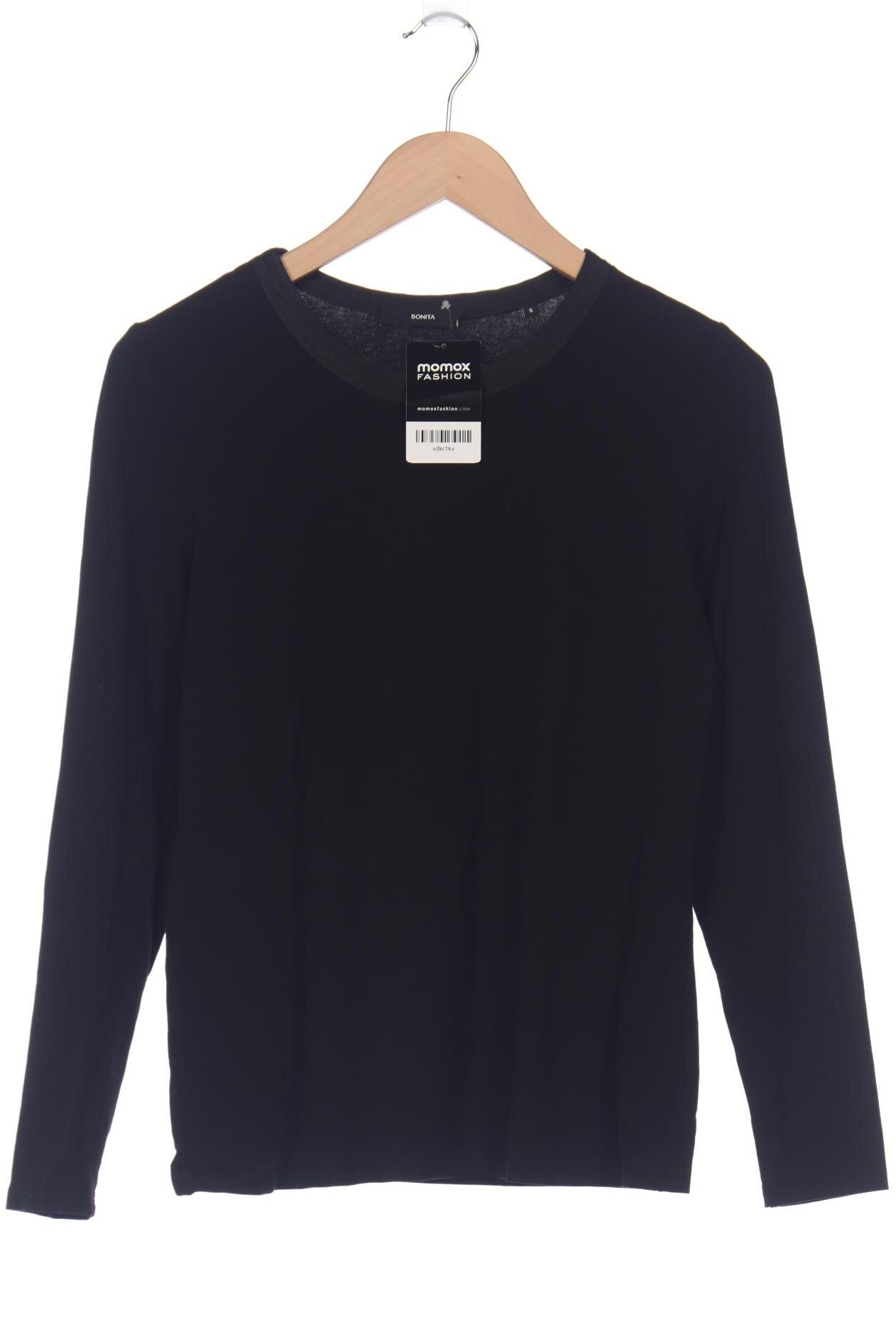 

Bonita Damen Langarmshirt, schwarz, Gr. 36