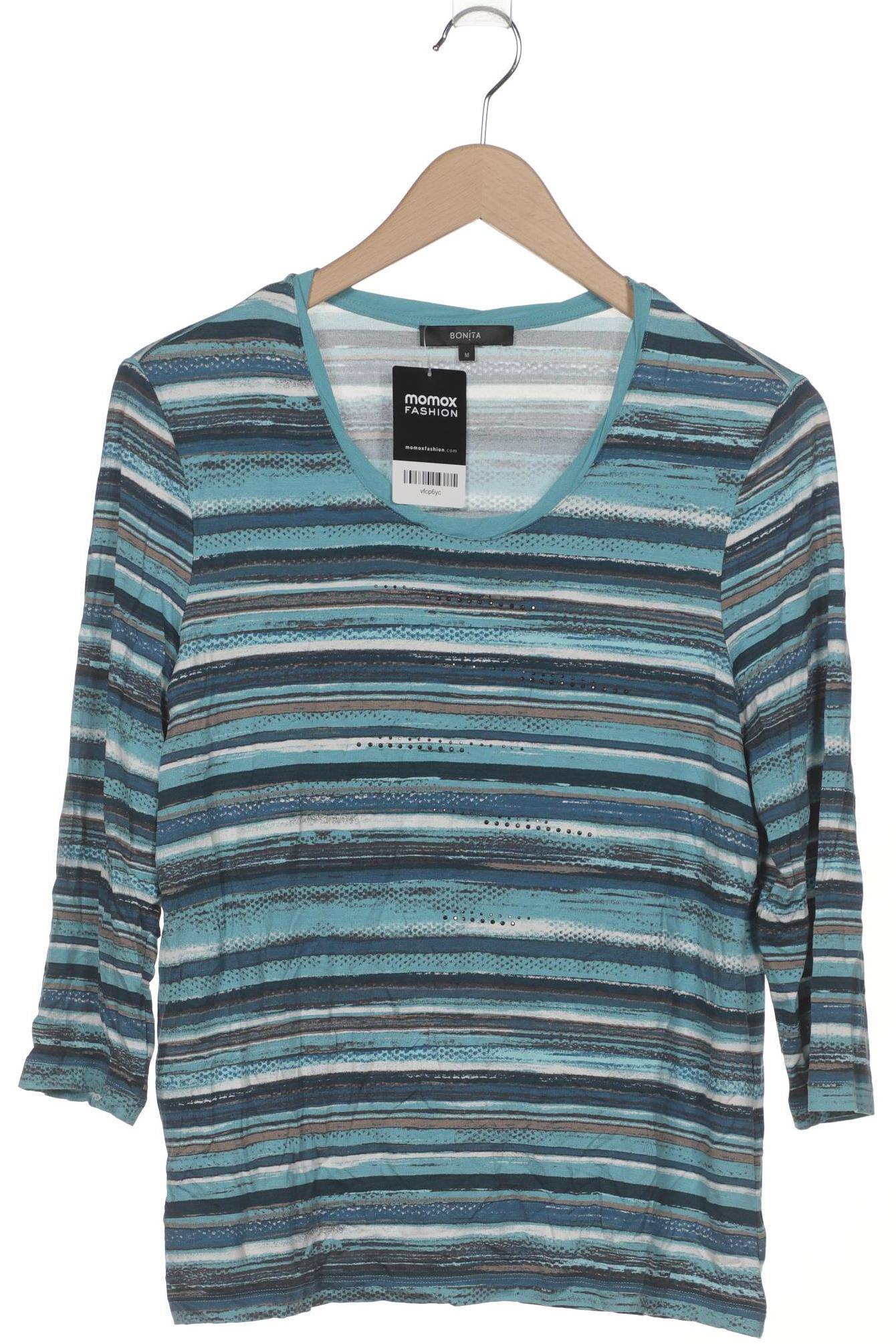 

Bonita Damen Langarmshirt, blau, Gr. 38