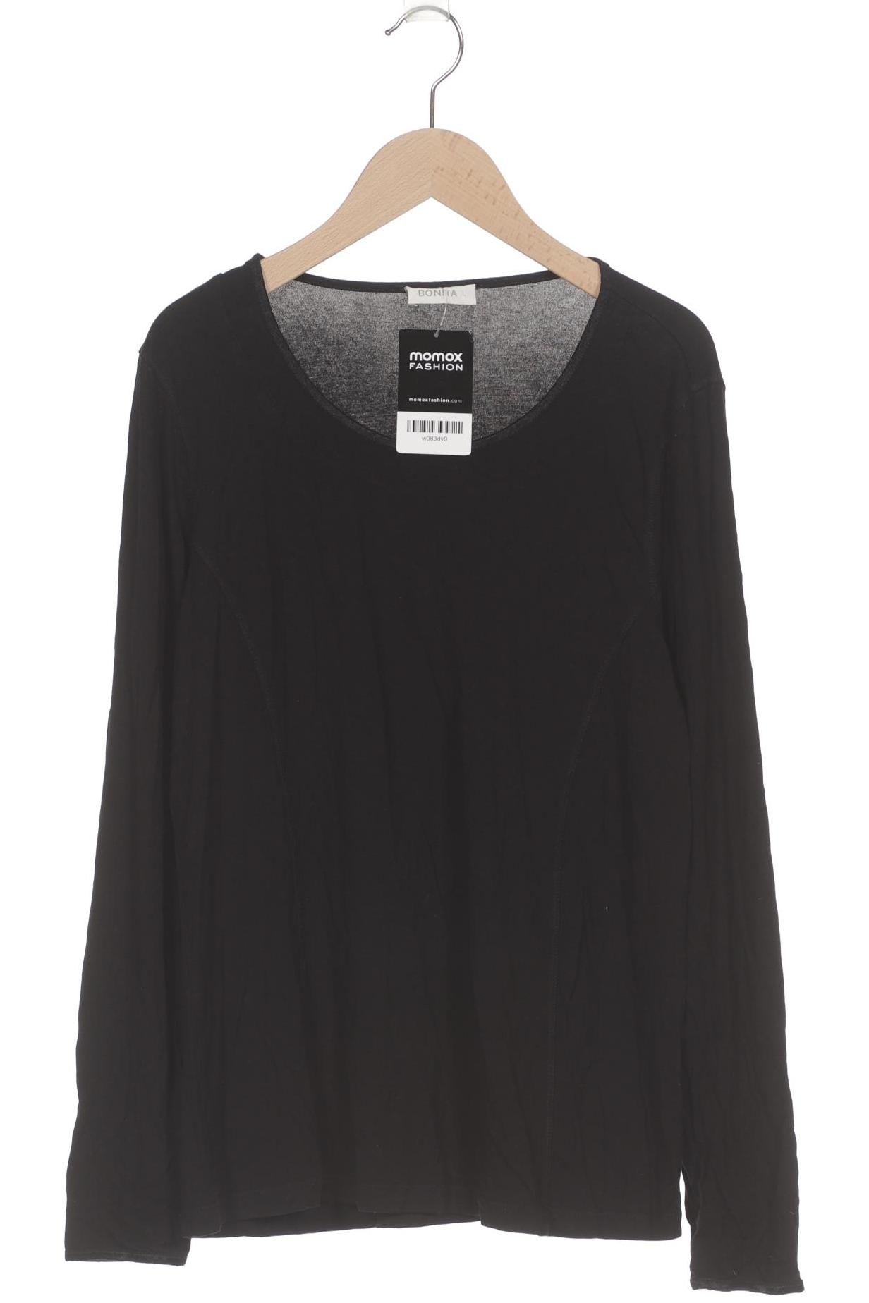 

Bonita Damen Langarmshirt, schwarz, Gr. 42