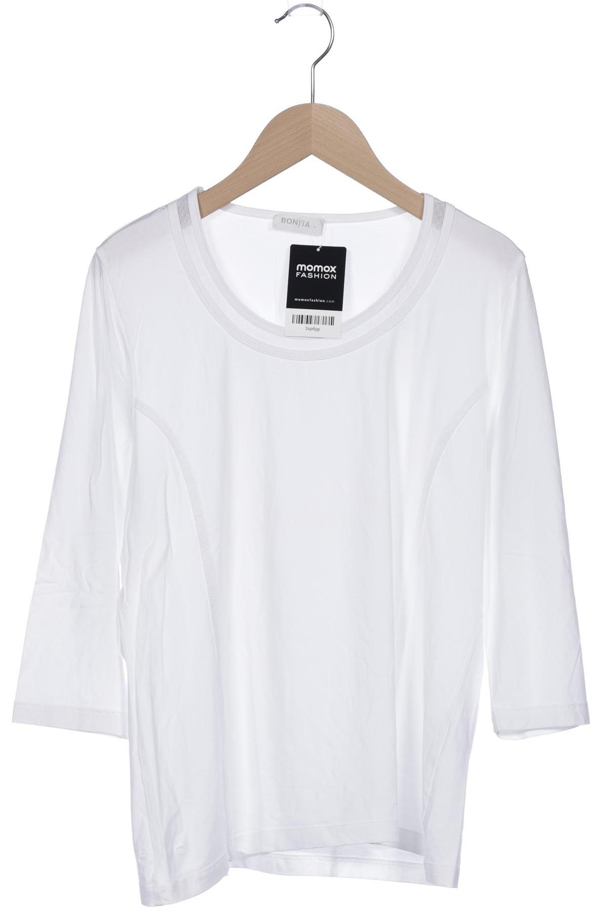 

Bonita Damen Langarmshirt, weiß