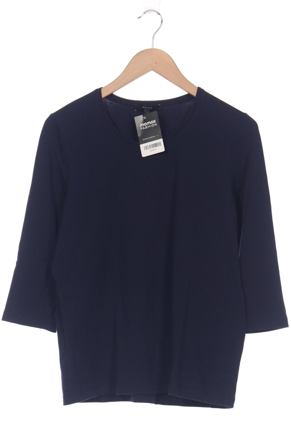 

Bonita Damen Langarmshirt, marineblau, Gr. 42