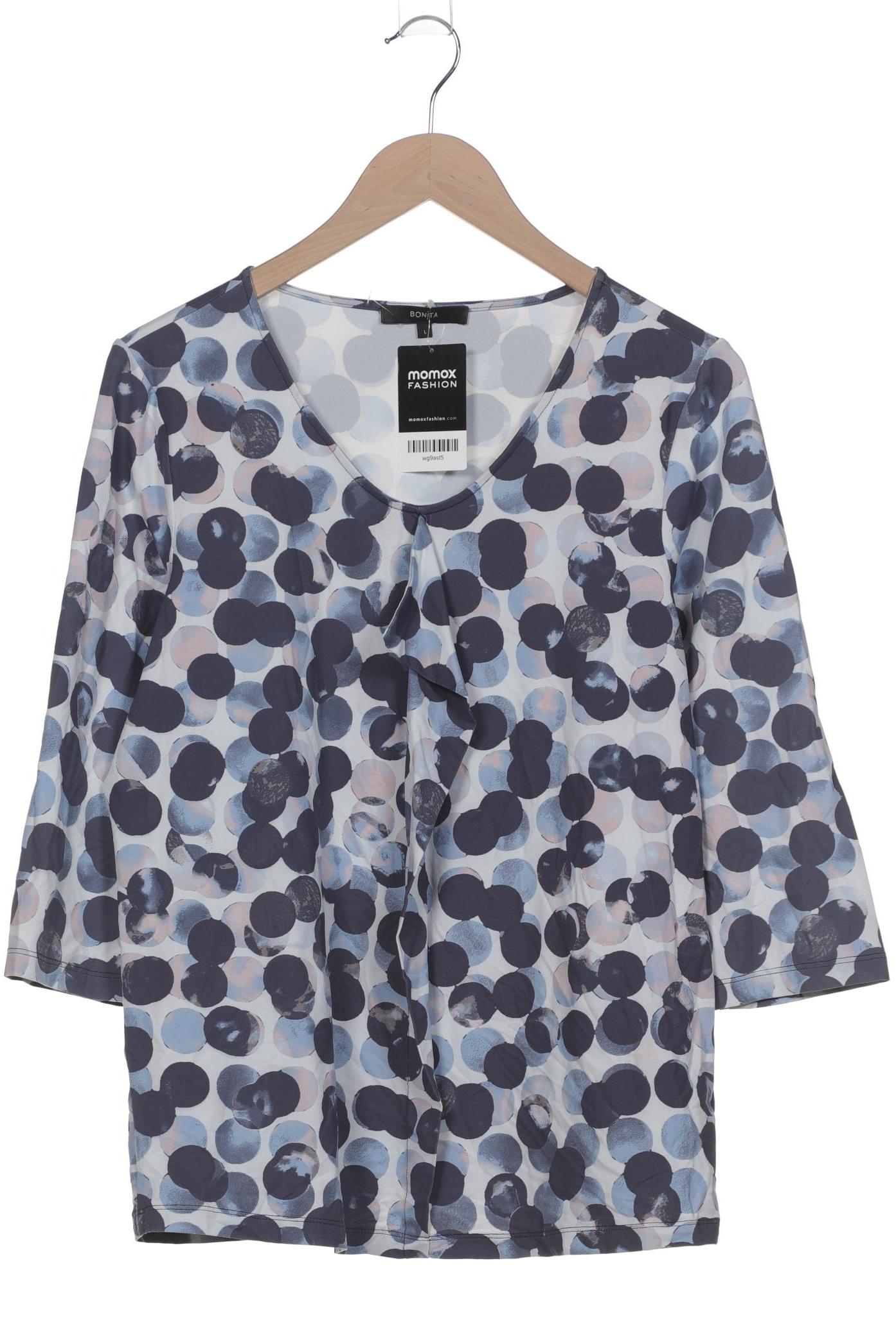 

Bonita Damen Langarmshirt, marineblau, Gr. 42
