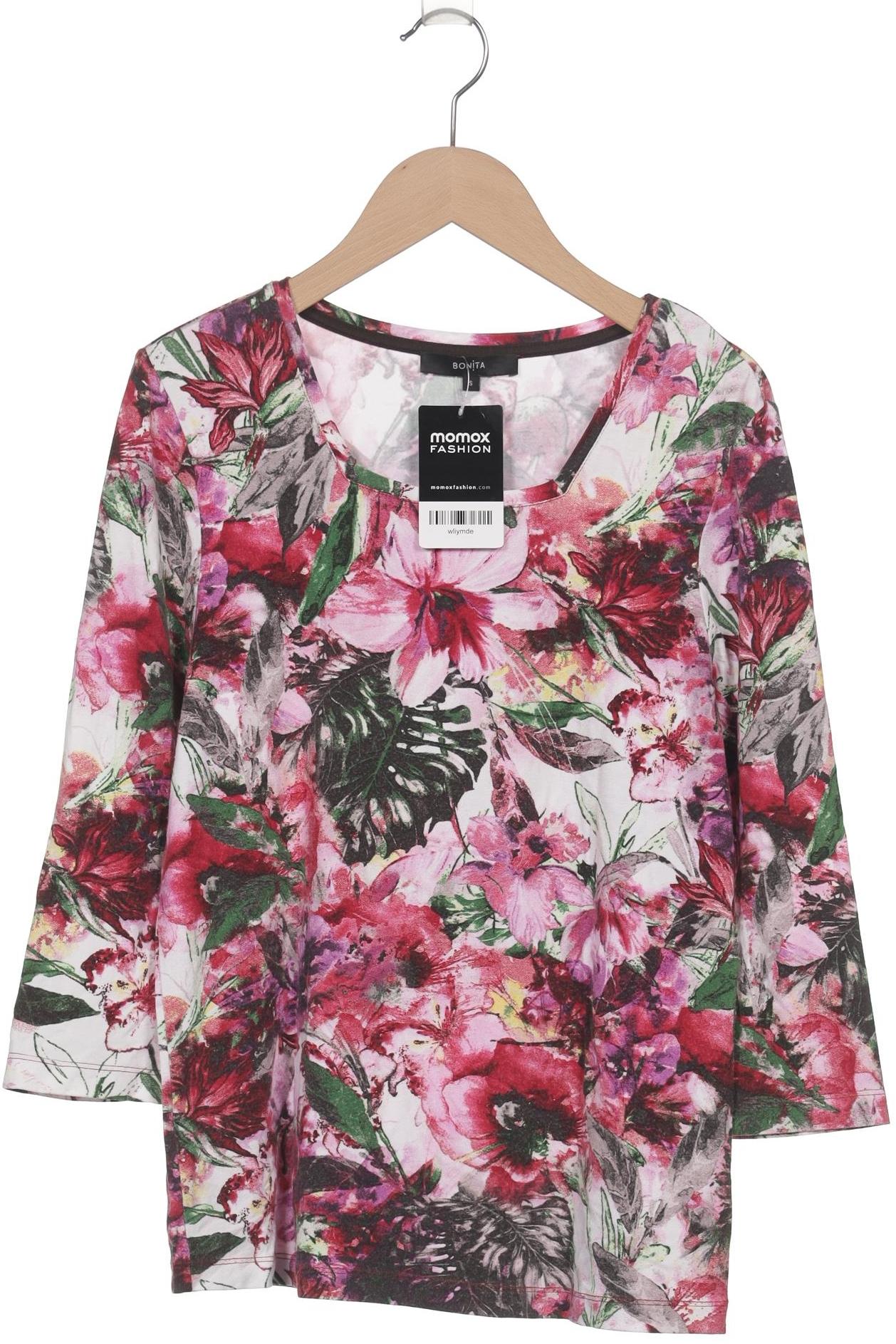 

Bonita Damen Langarmshirt, rot, Gr. 36