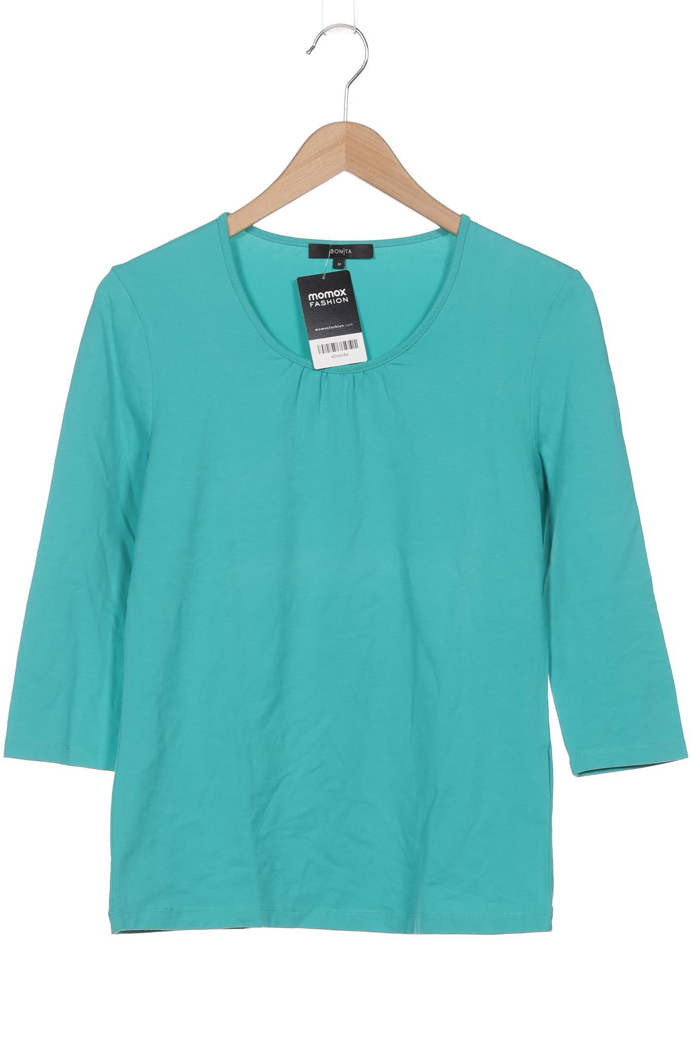 

Bonita Damen Langarmshirt, türkis, Gr. 38