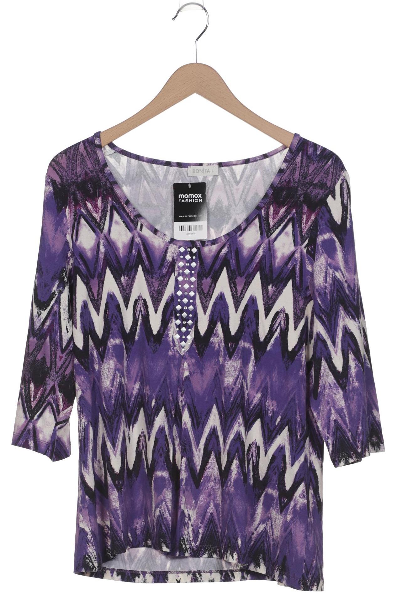 

Bonita Damen Langarmshirt, flieder, Gr. 42