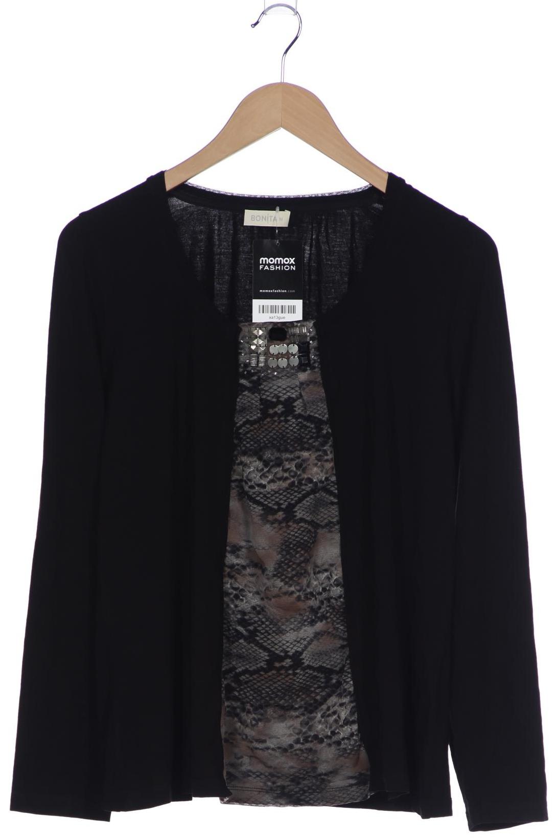 

Bonita Damen Langarmshirt, schwarz, Gr. 38