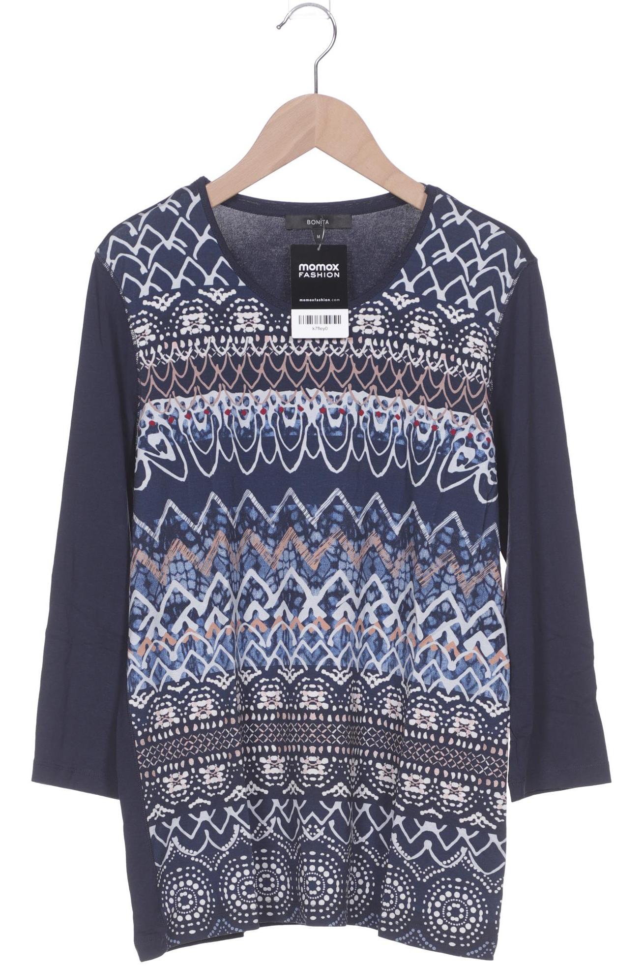 

Bonita Damen Langarmshirt, marineblau, Gr. 38