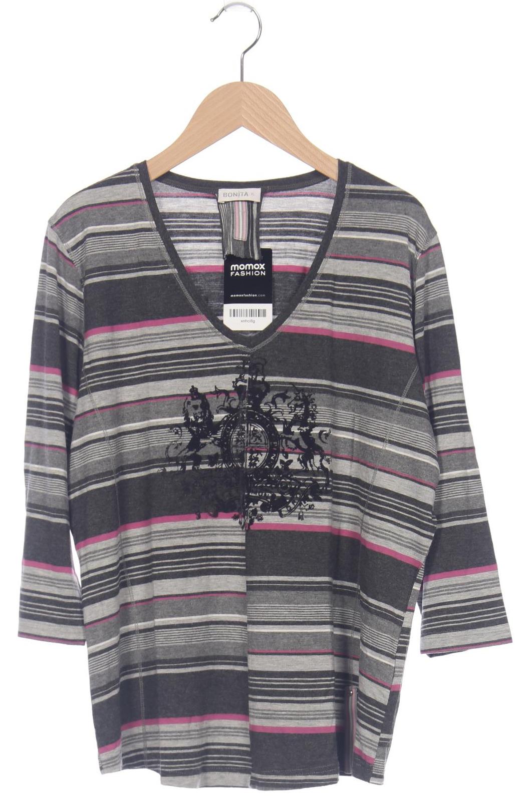 

Bonita Damen Langarmshirt, grau, Gr. 44