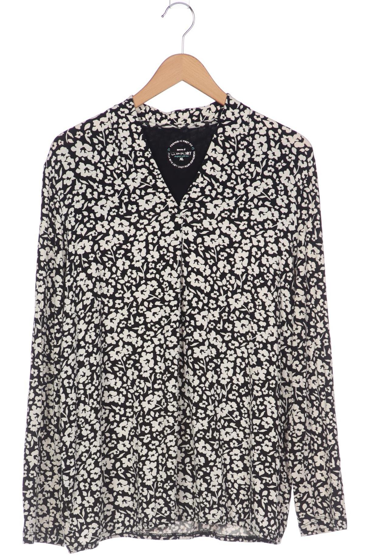 

Bonita Damen Langarmshirt, schwarz, Gr. 44