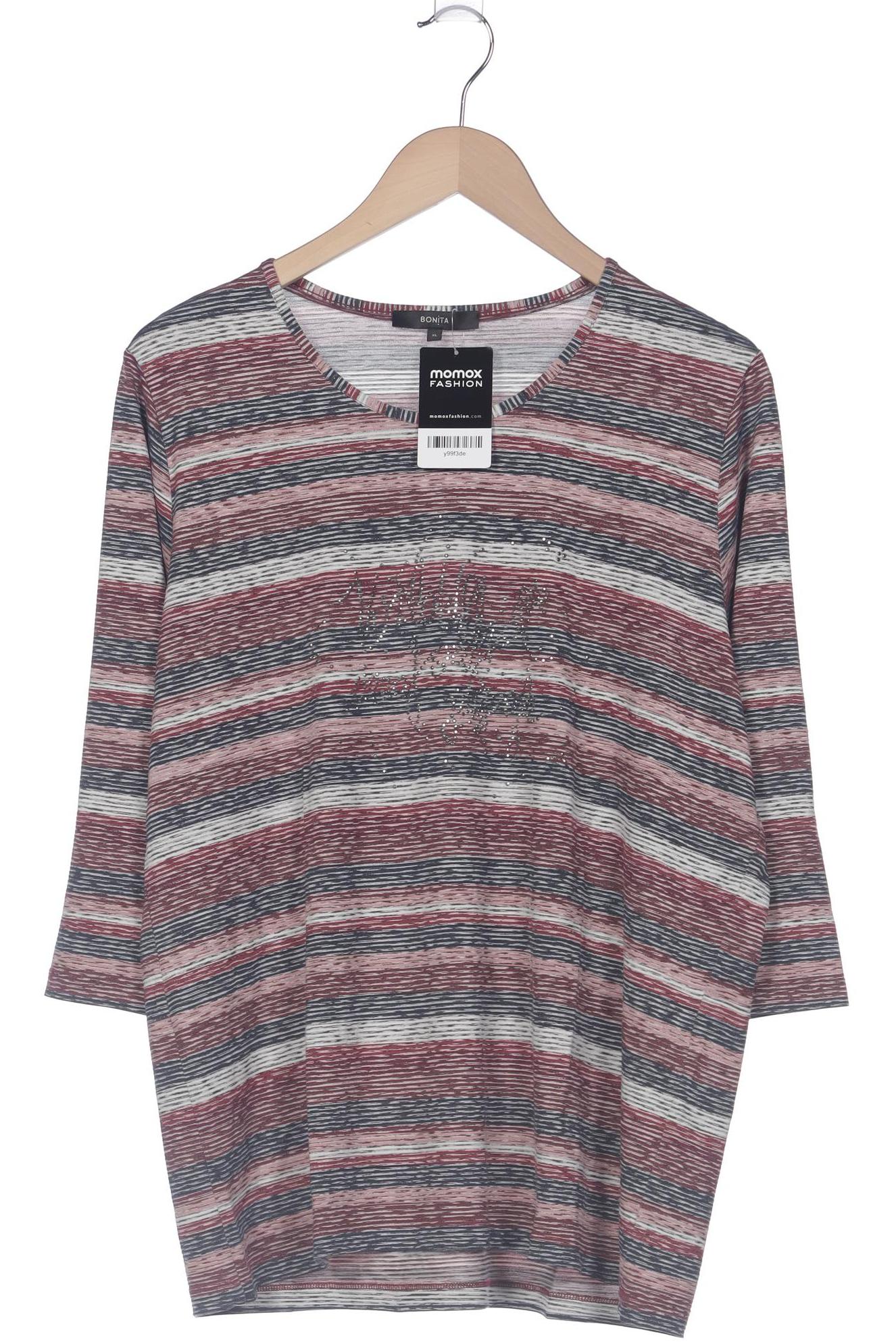 

Bonita Damen Langarmshirt, bordeaux, Gr. 44