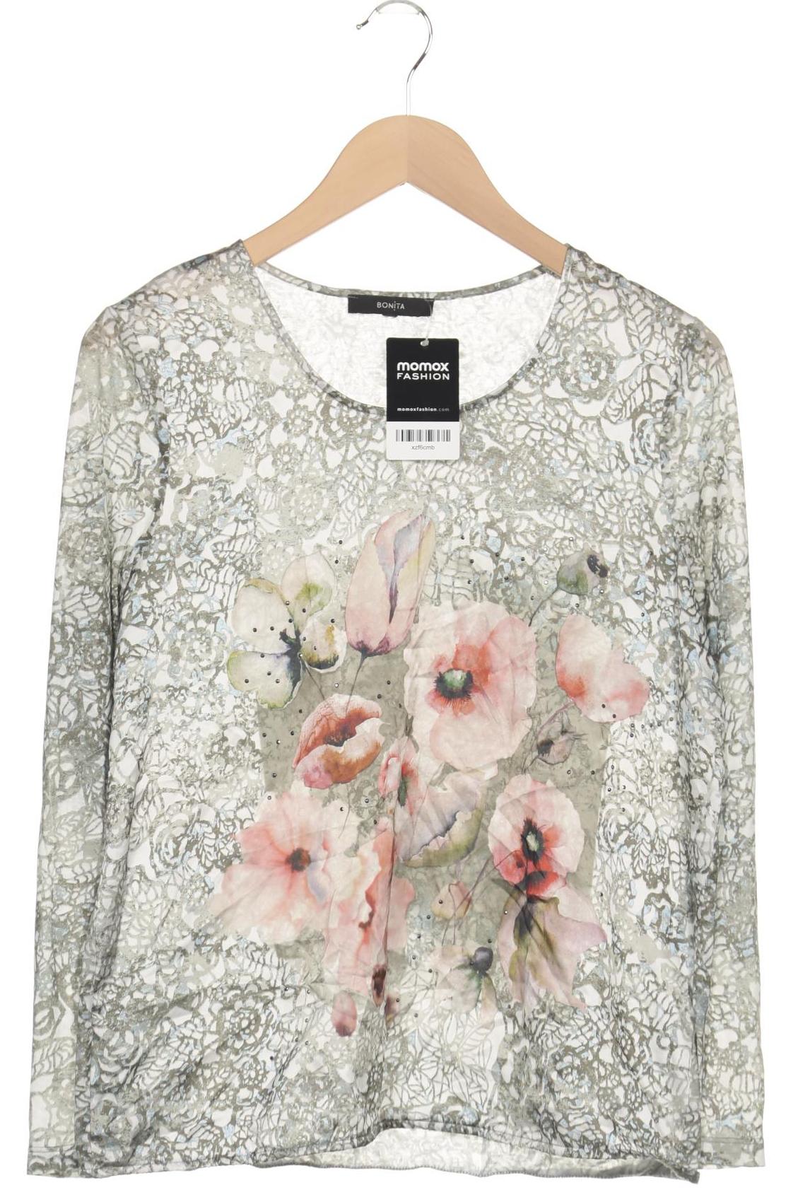 

Bonita Damen Langarmshirt, grün, Gr. 38