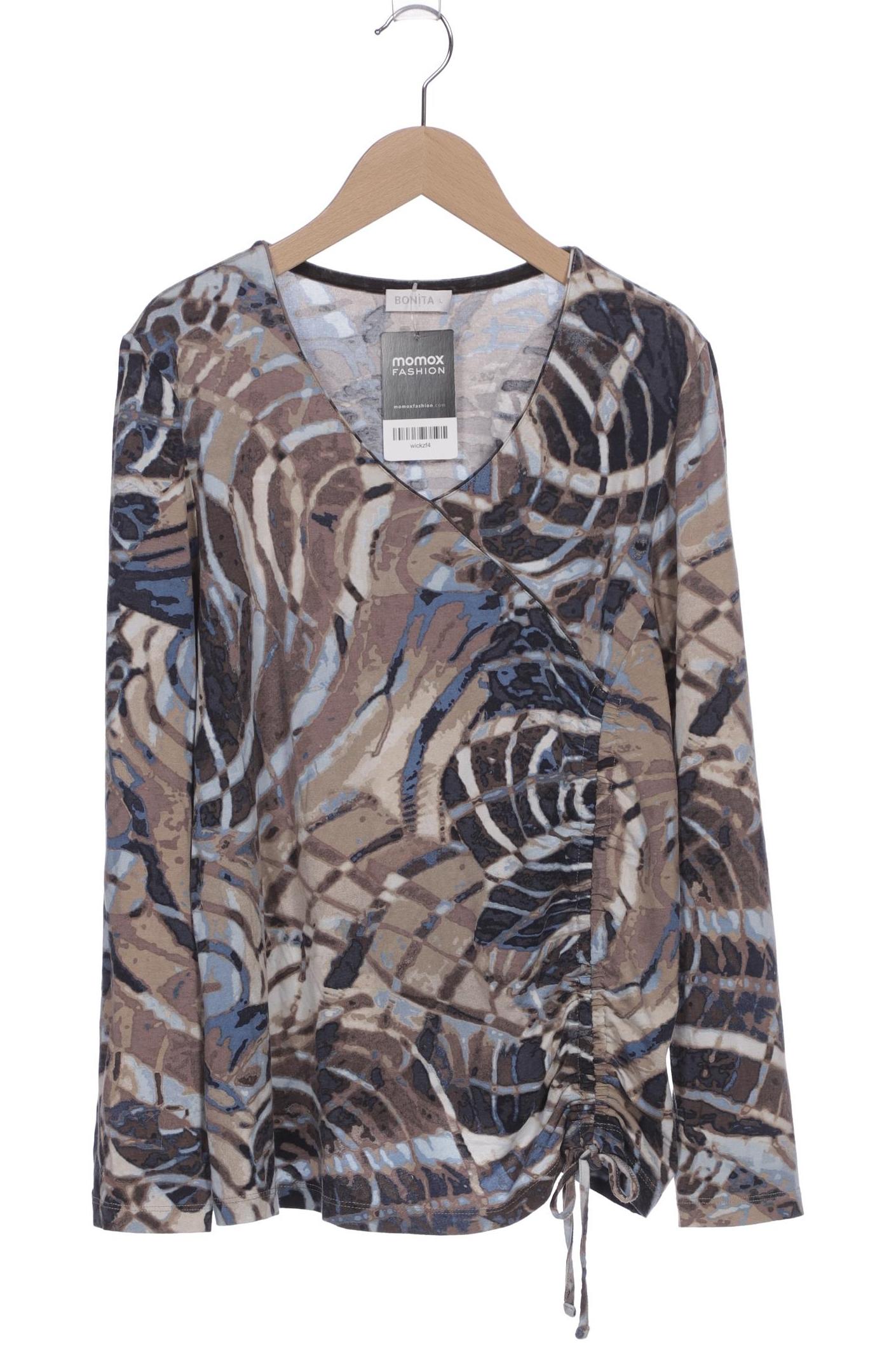 

Bonita Damen Langarmshirt, mehrfarbig, Gr. 42