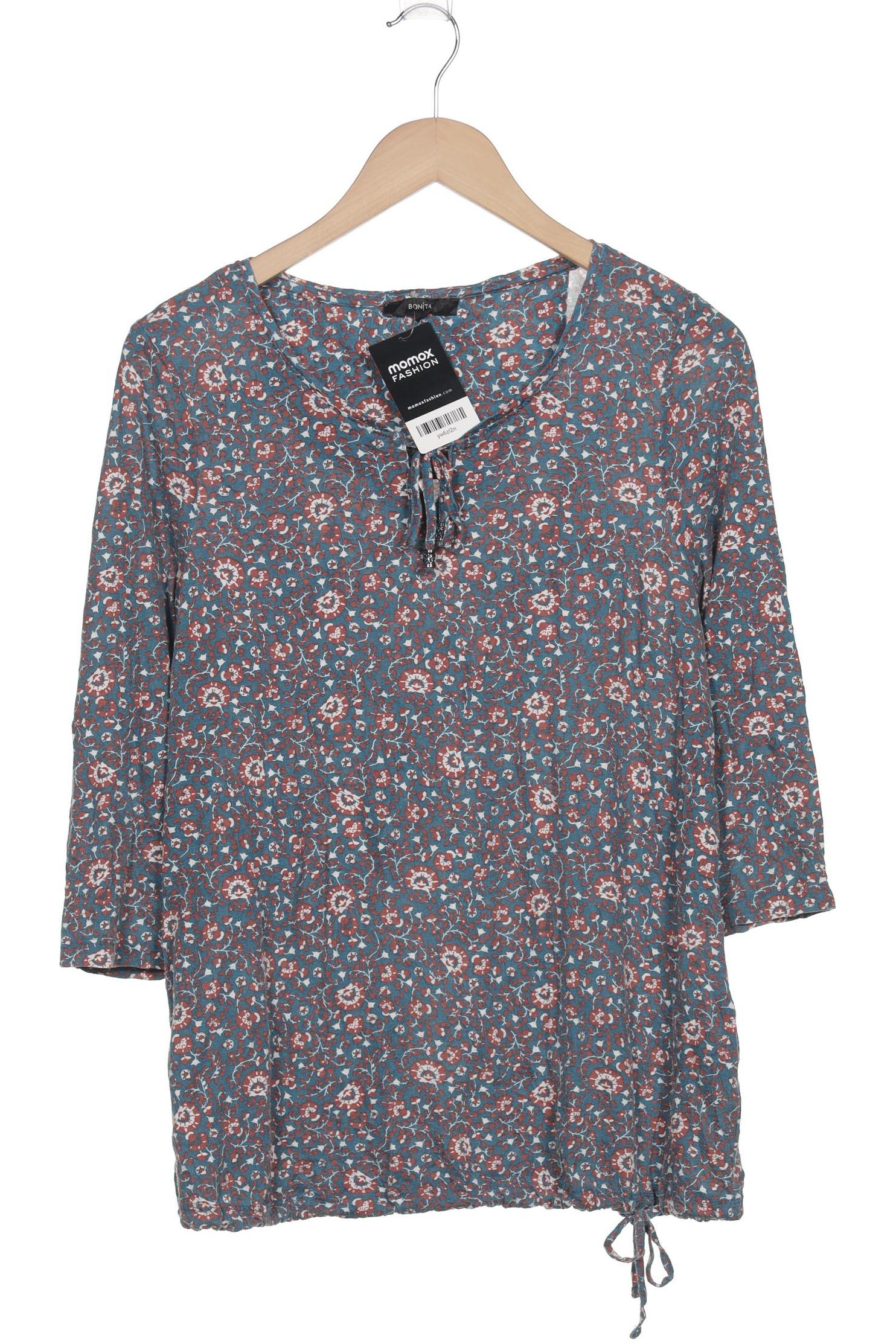 

Bonita Damen Langarmshirt, blau, Gr. 38