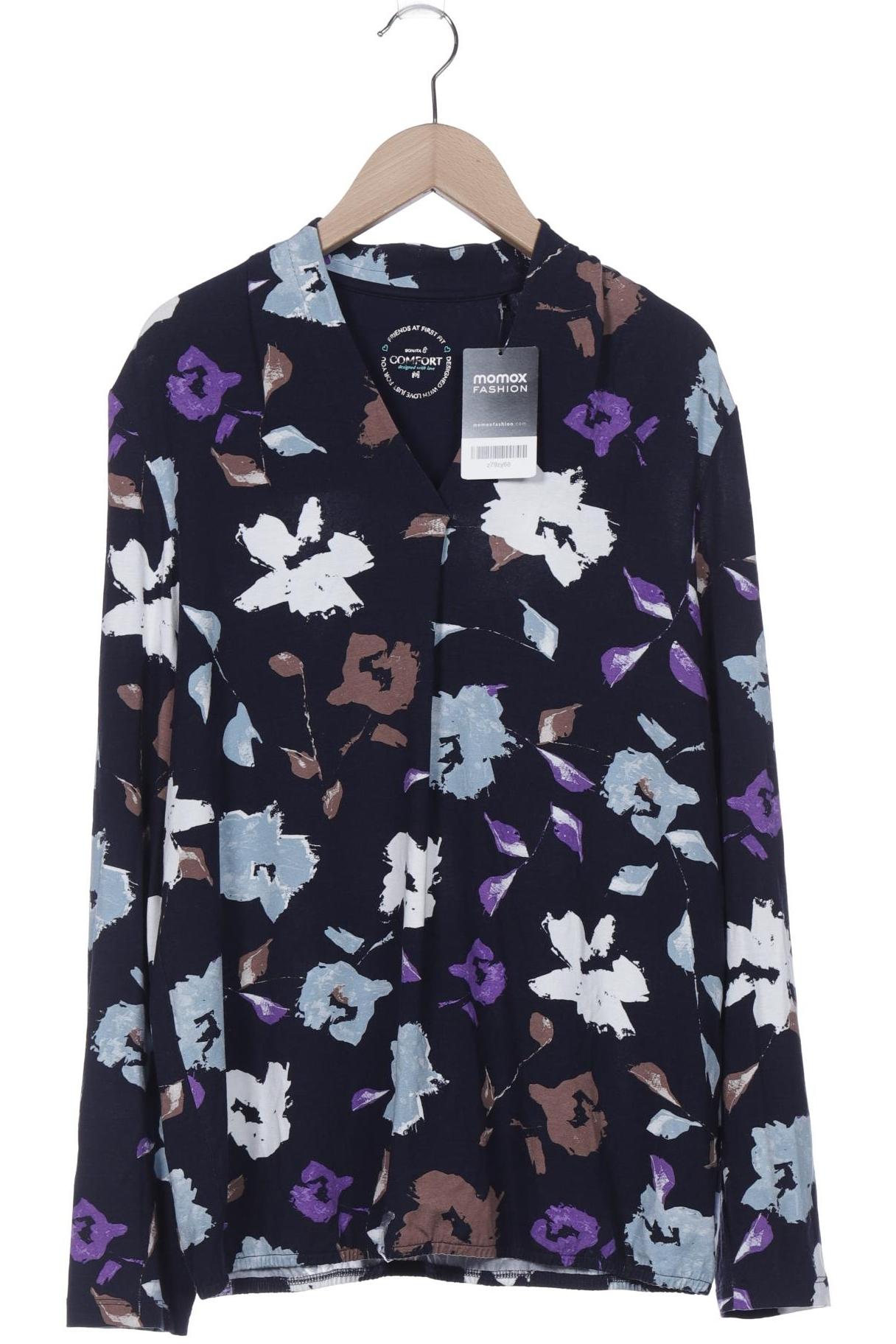 

Bonita Damen Langarmshirt, marineblau, Gr. 38