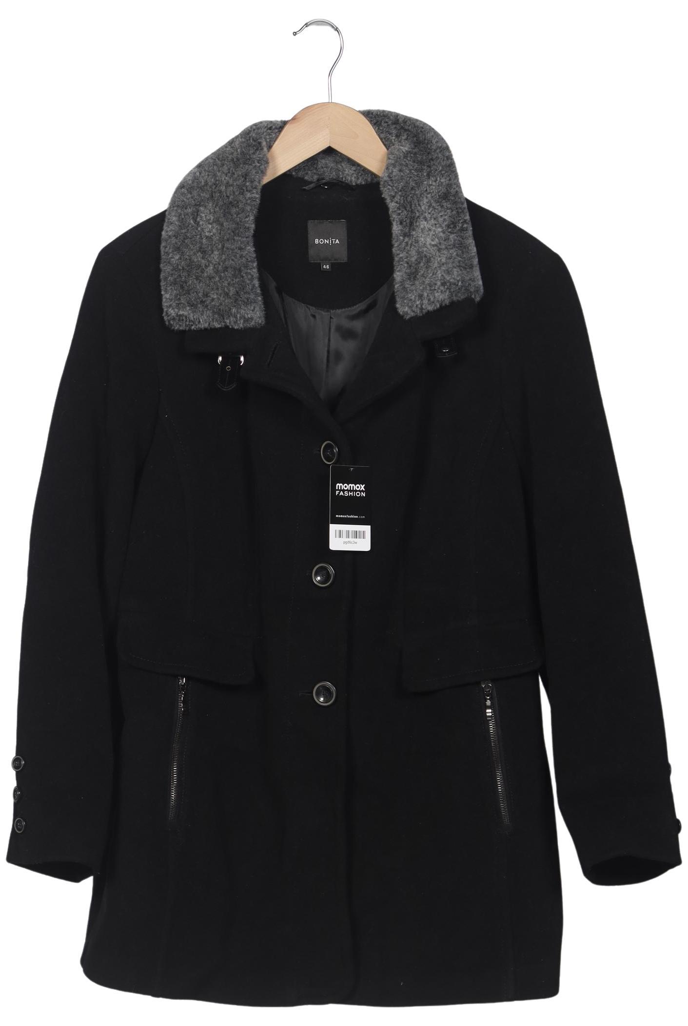 

Bonita Damen Mantel, schwarz, Gr. 46