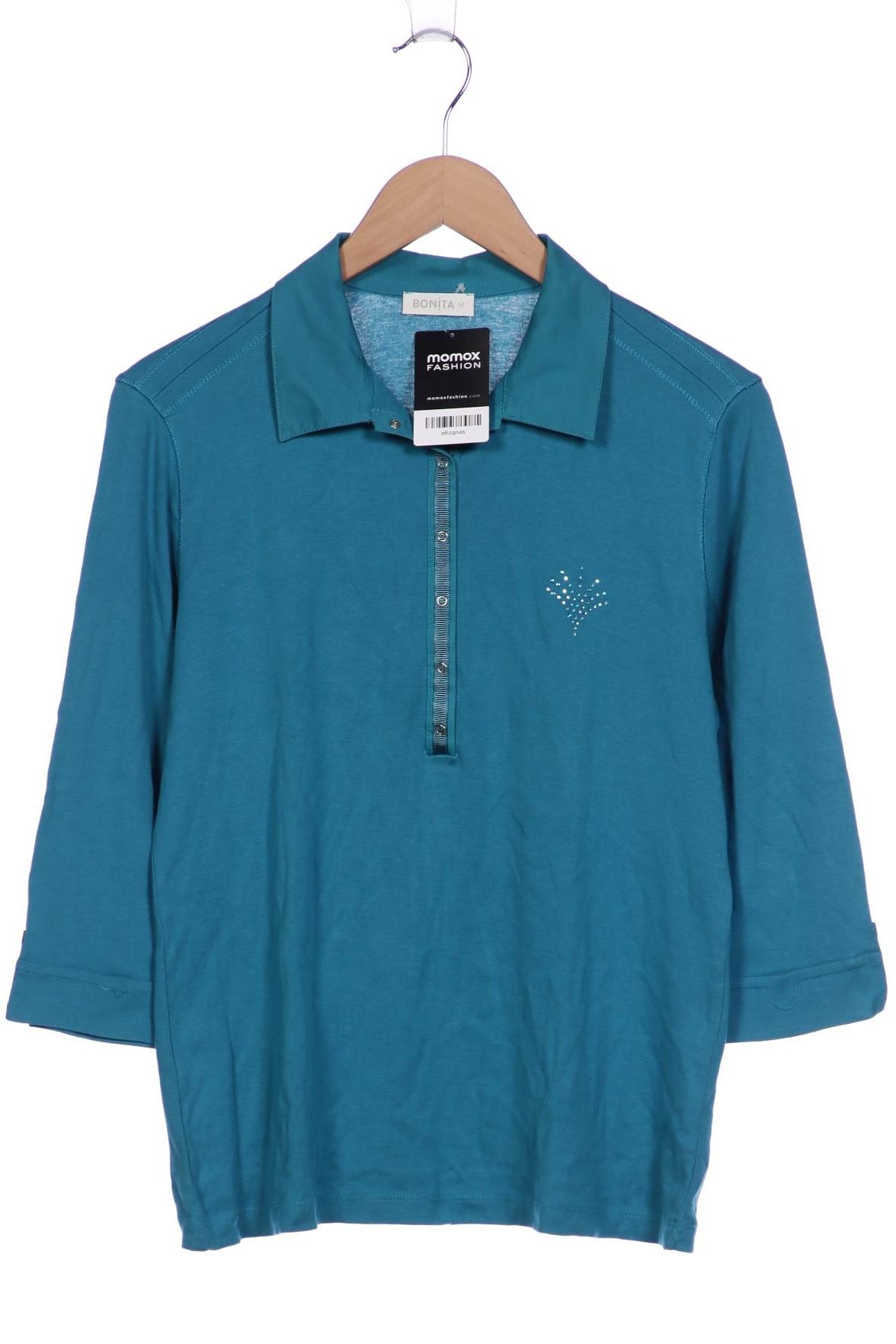 

Bonita Damen Poloshirt, blau, Gr. 38