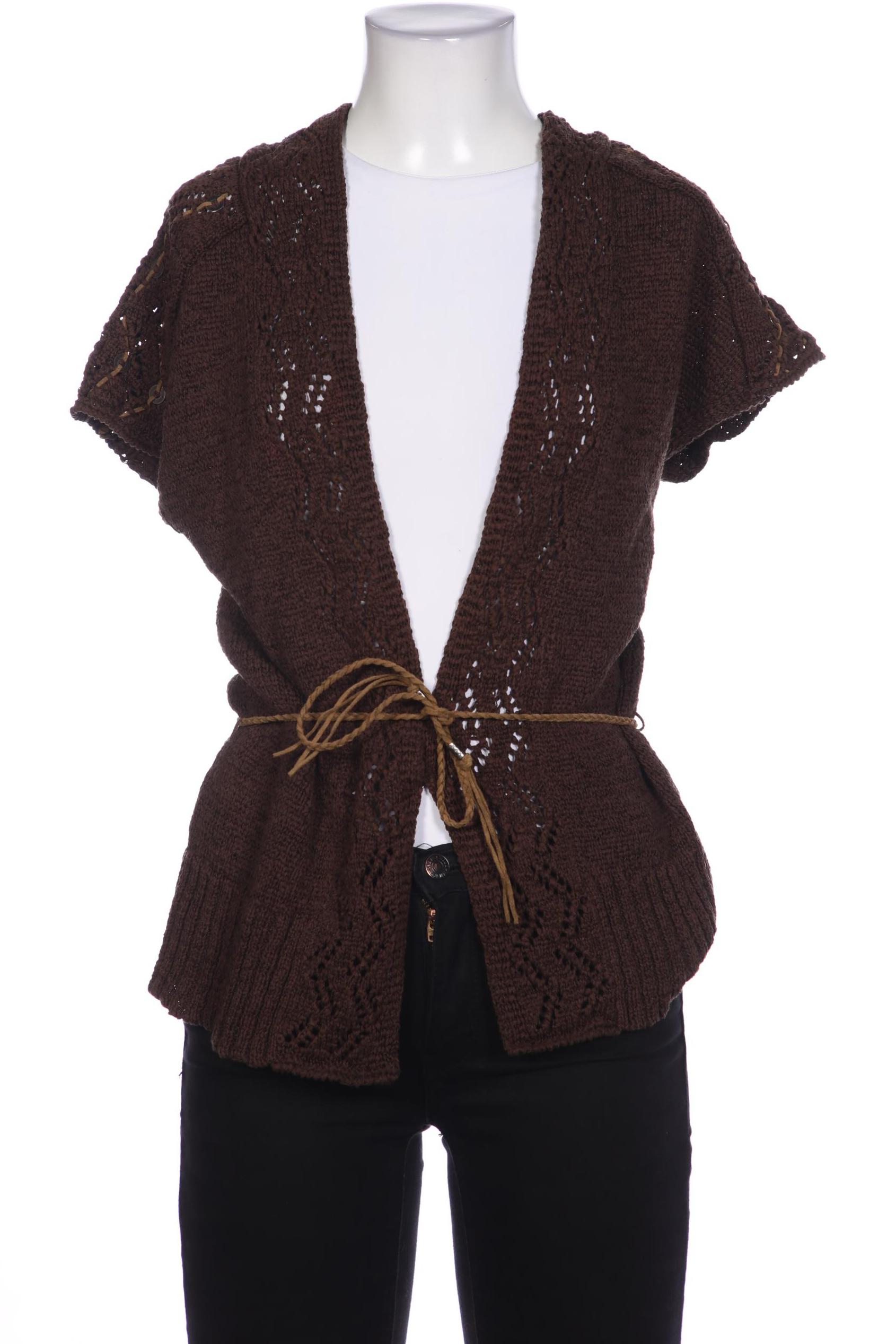 

Bonita Damen Strickjacke, braun, Gr. 38