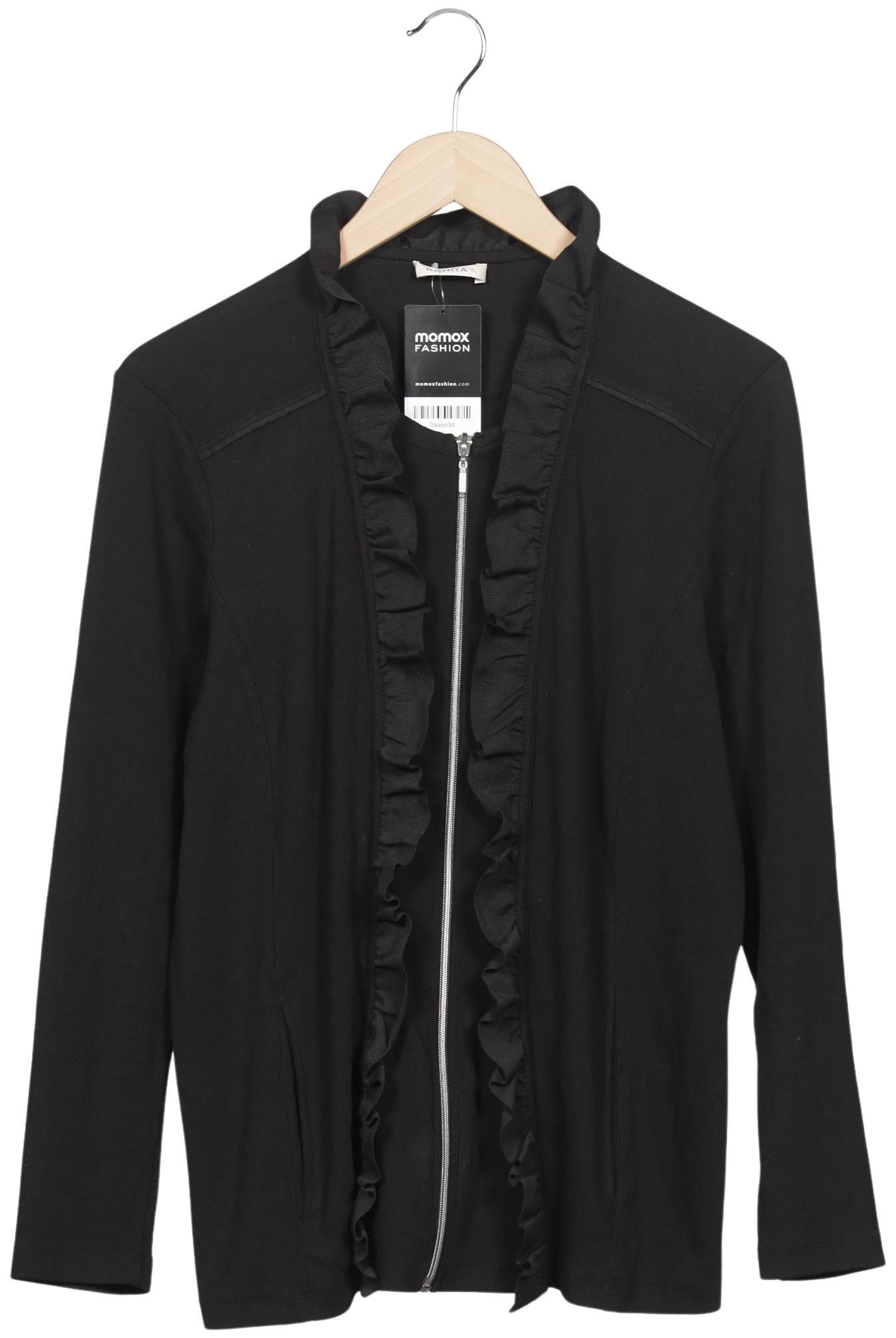 

Bonita Damen Strickjacke, schwarz, Gr. 44