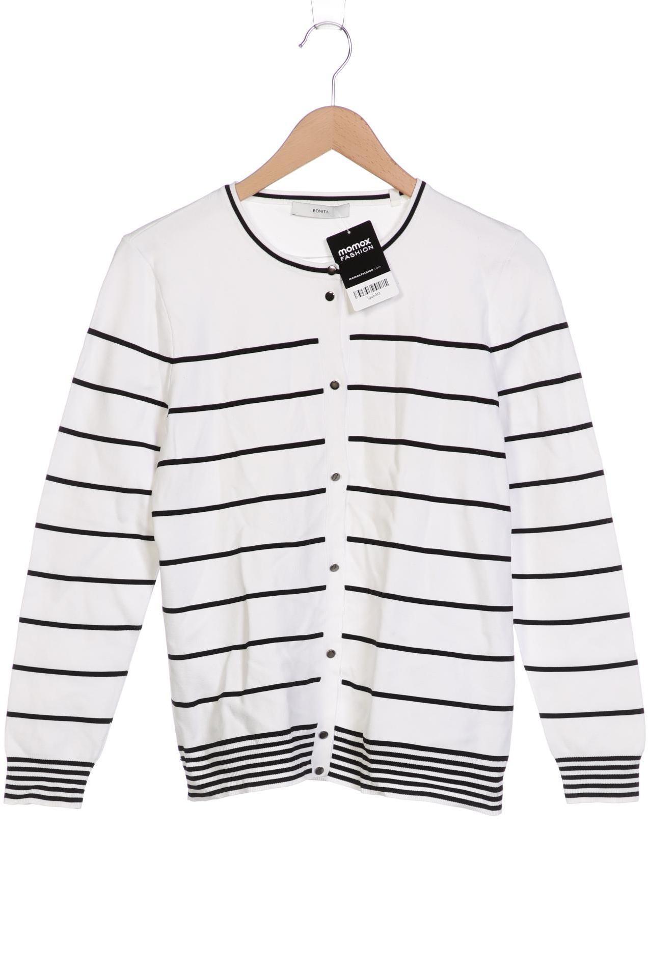

Bonita Damen Strickjacke, weiß, Gr. 38