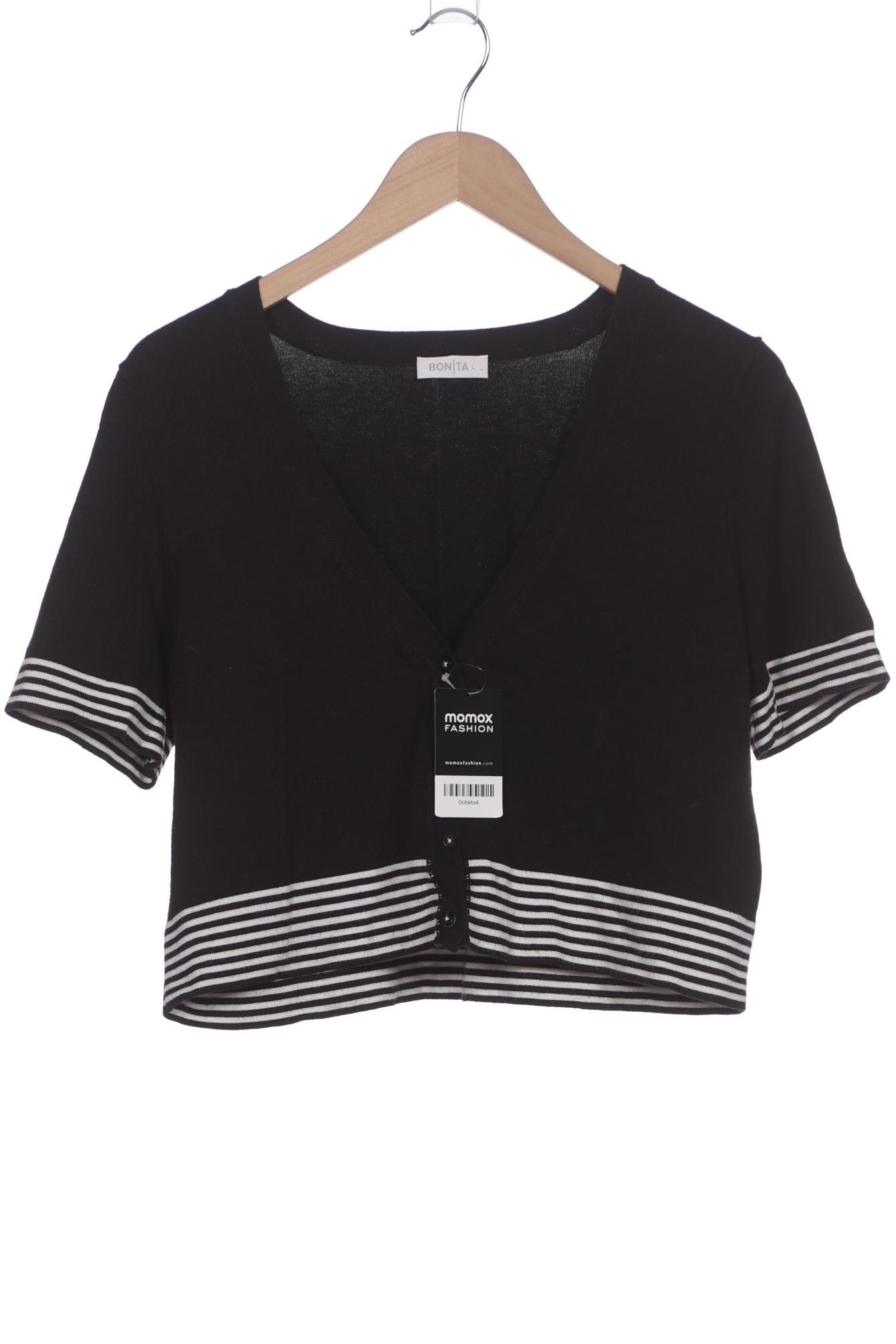 

Bonita Damen Strickjacke, schwarz, Gr. 42