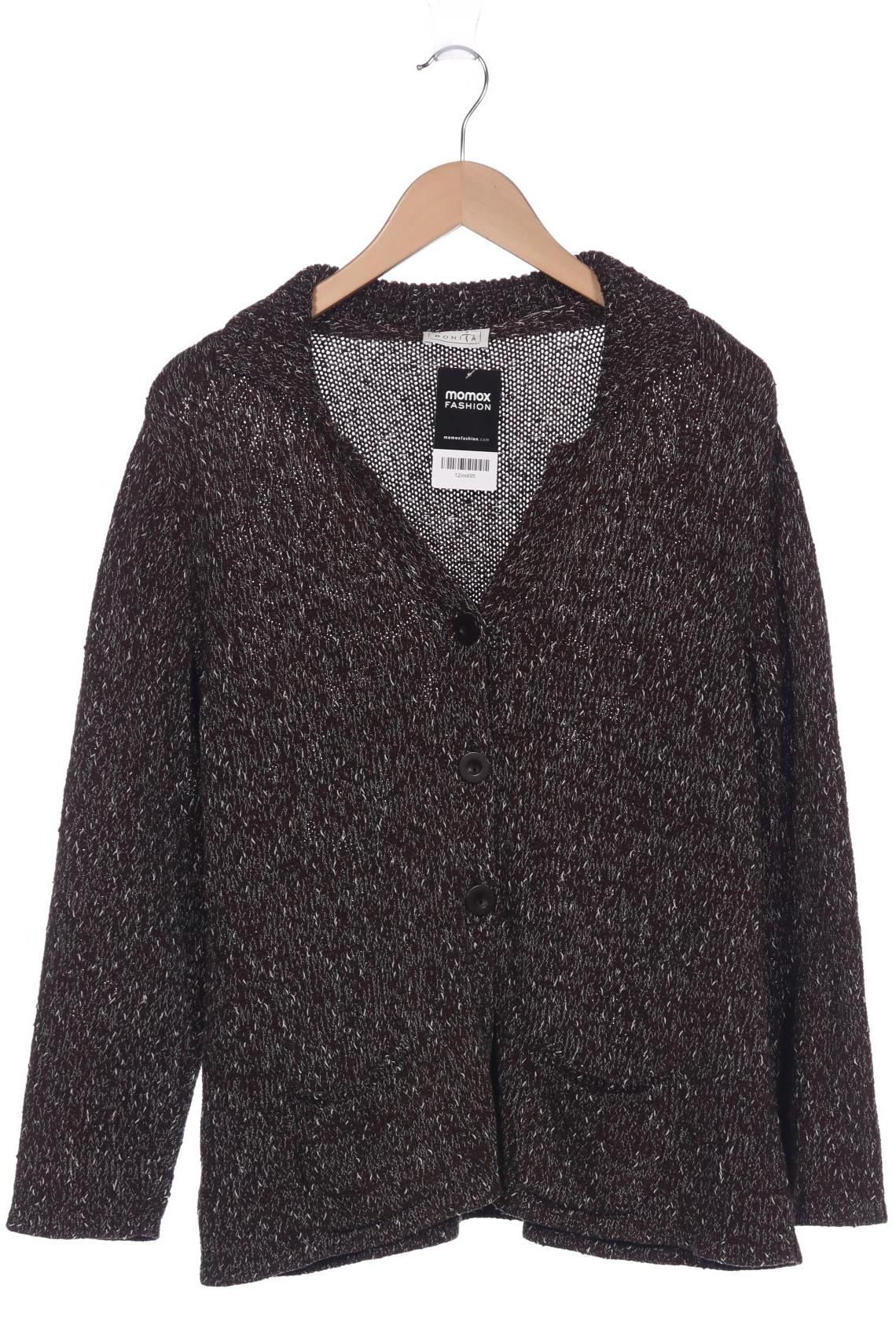 

Bonita Damen Strickjacke, braun, Gr. 44
