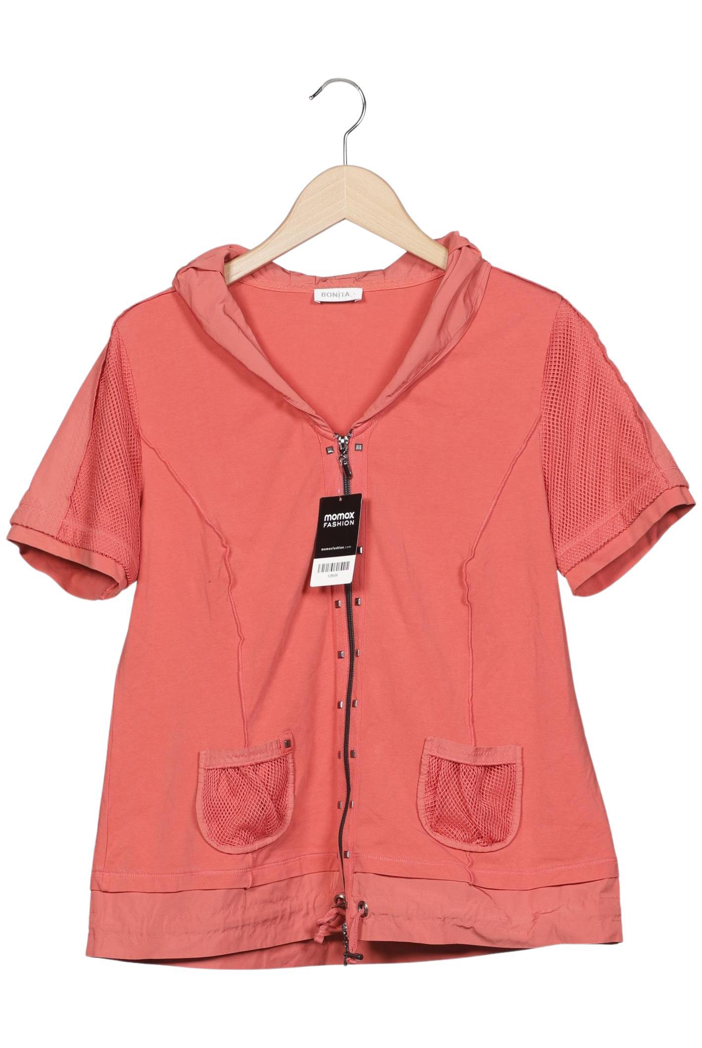 

Bonita Damen Strickjacke, pink, Gr. 42