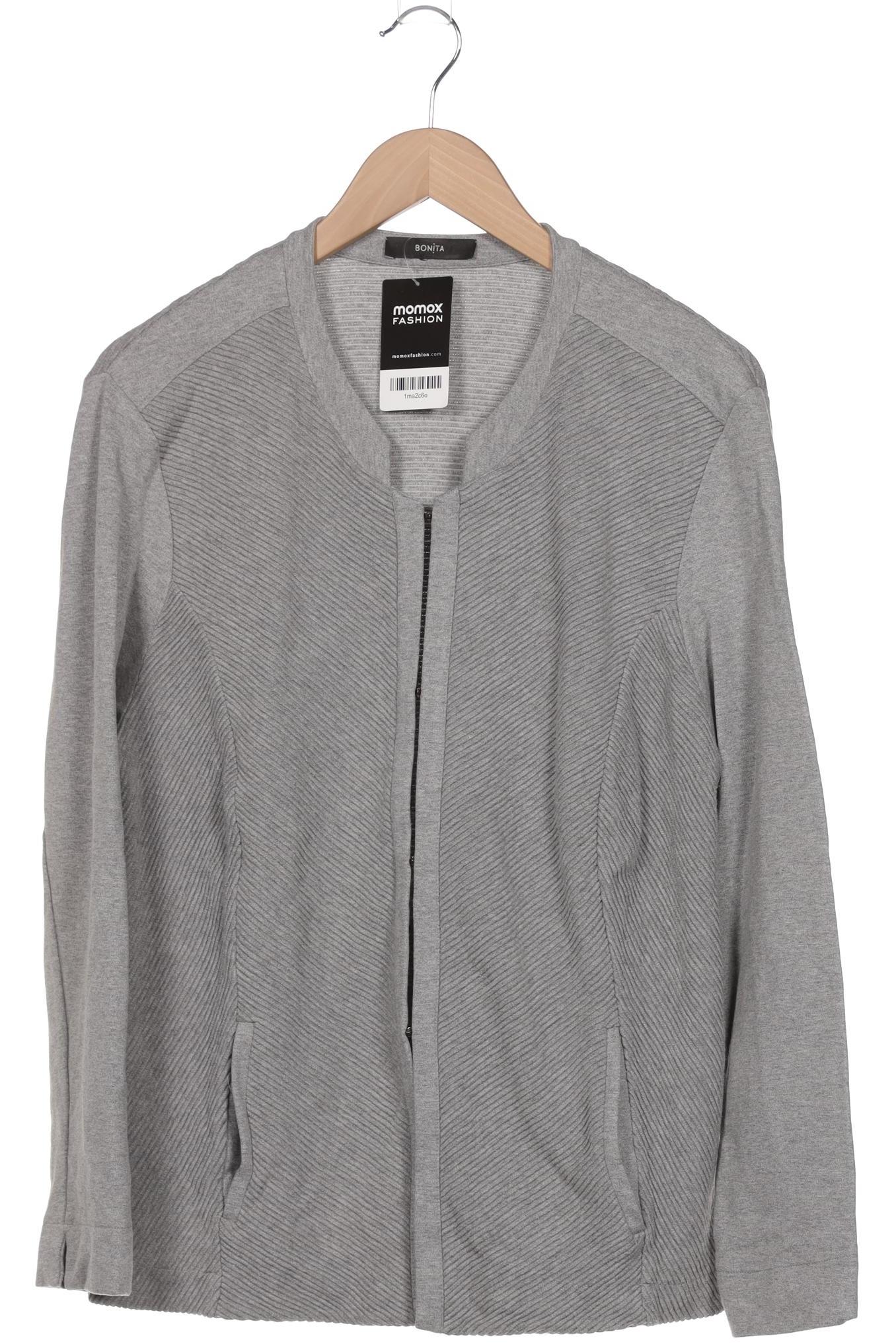

Bonita Damen Strickjacke, grau, Gr. 46